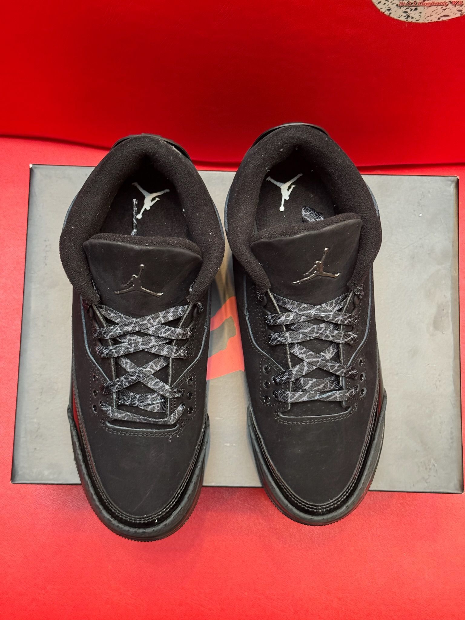 7Y Jordan 3 GS Black Cat