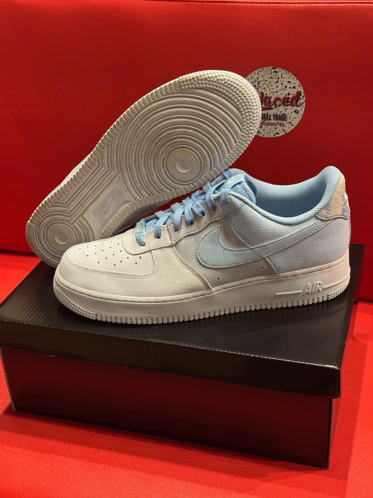 12M Air Force 1 ‘07 LV8 Psychic Blue
