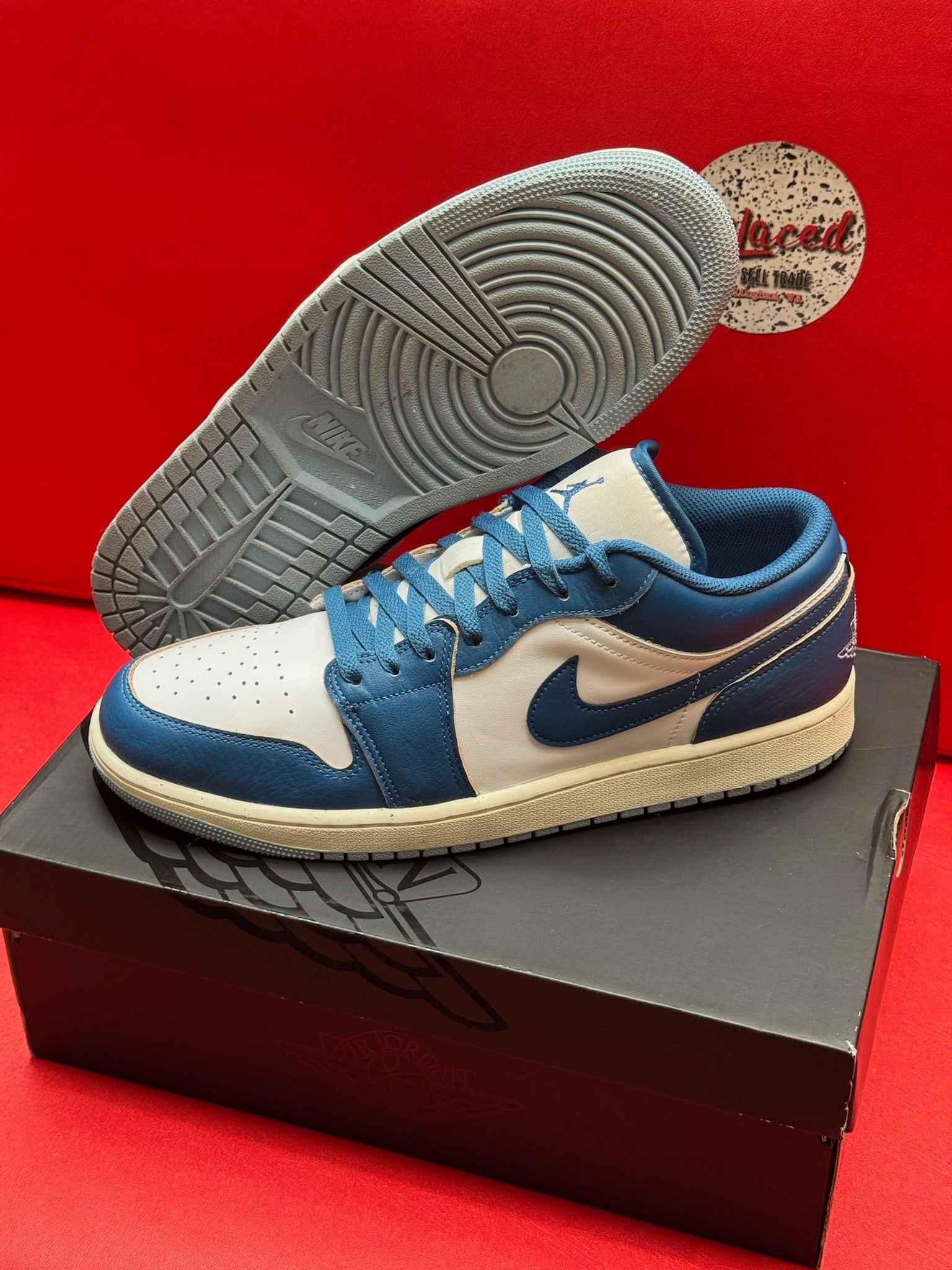 12M Jordan 1 Low SE Industrial Blue