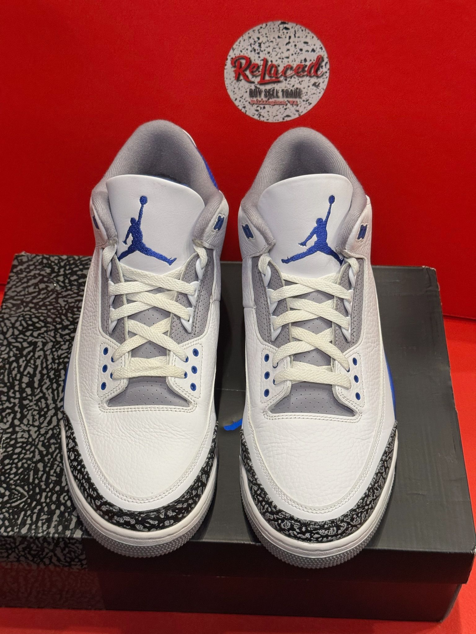 13M Jordan 3 Retro Racer Blue