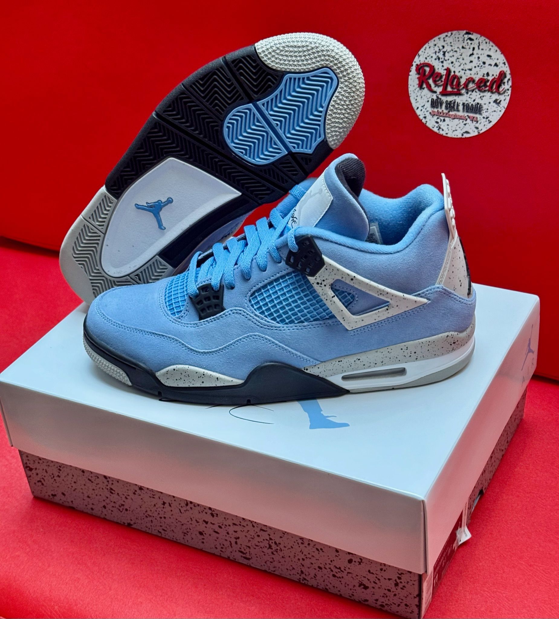 11M Jordan 4 Retro University Blue