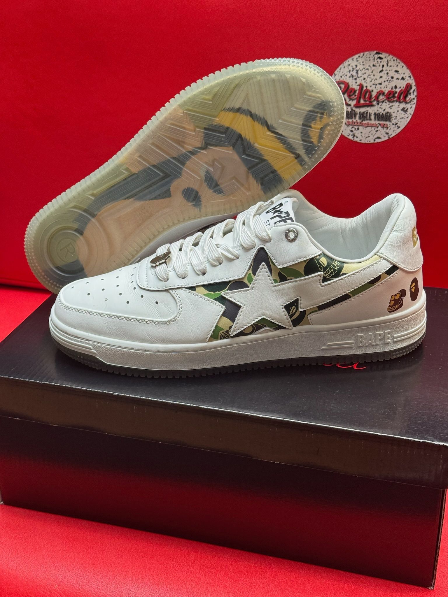 10M A Bathing Ape Bape Star Yacht Club Camo