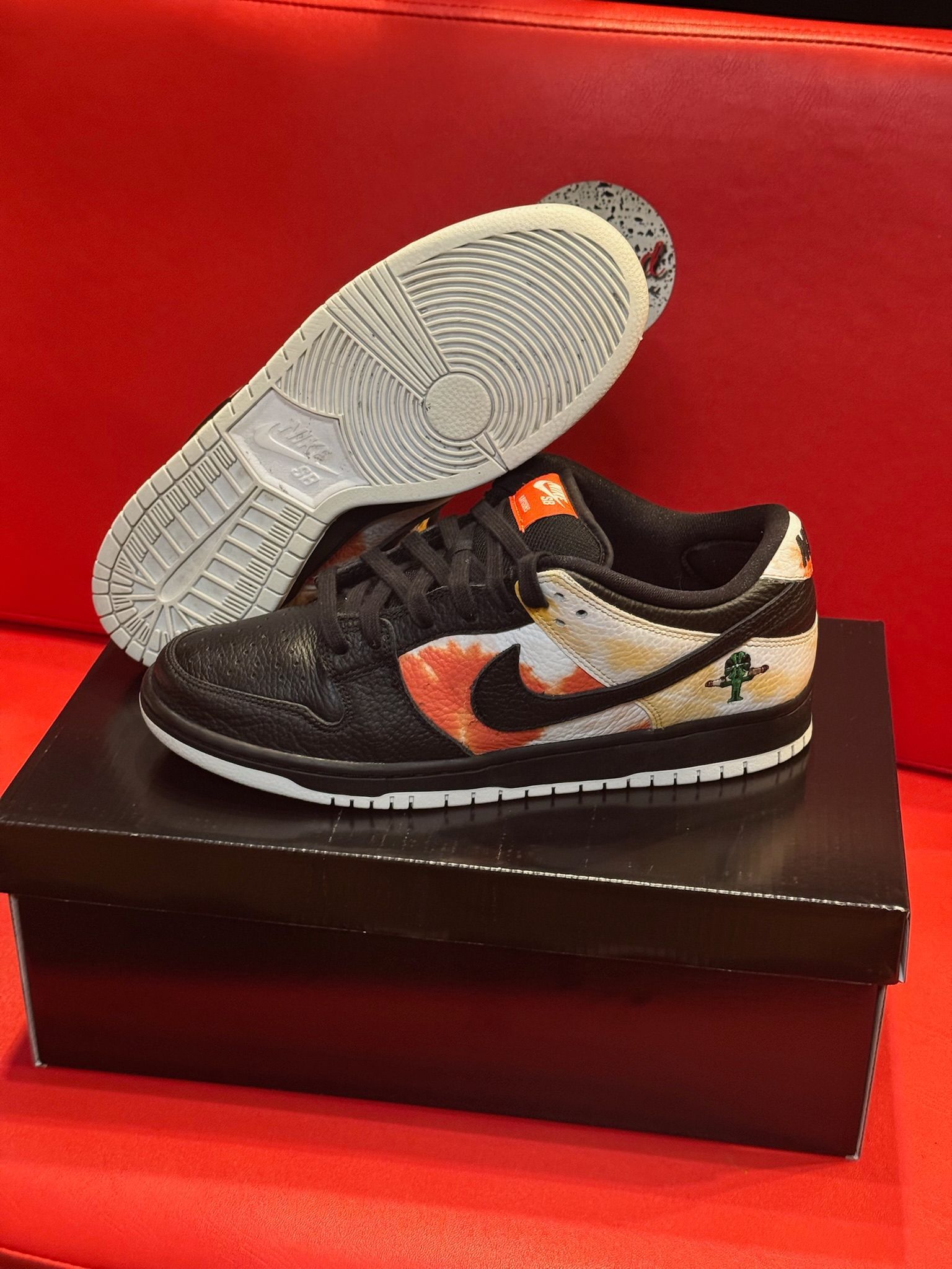 9.5M Nike SB Dunk Low Raygun Tie-Dye Black