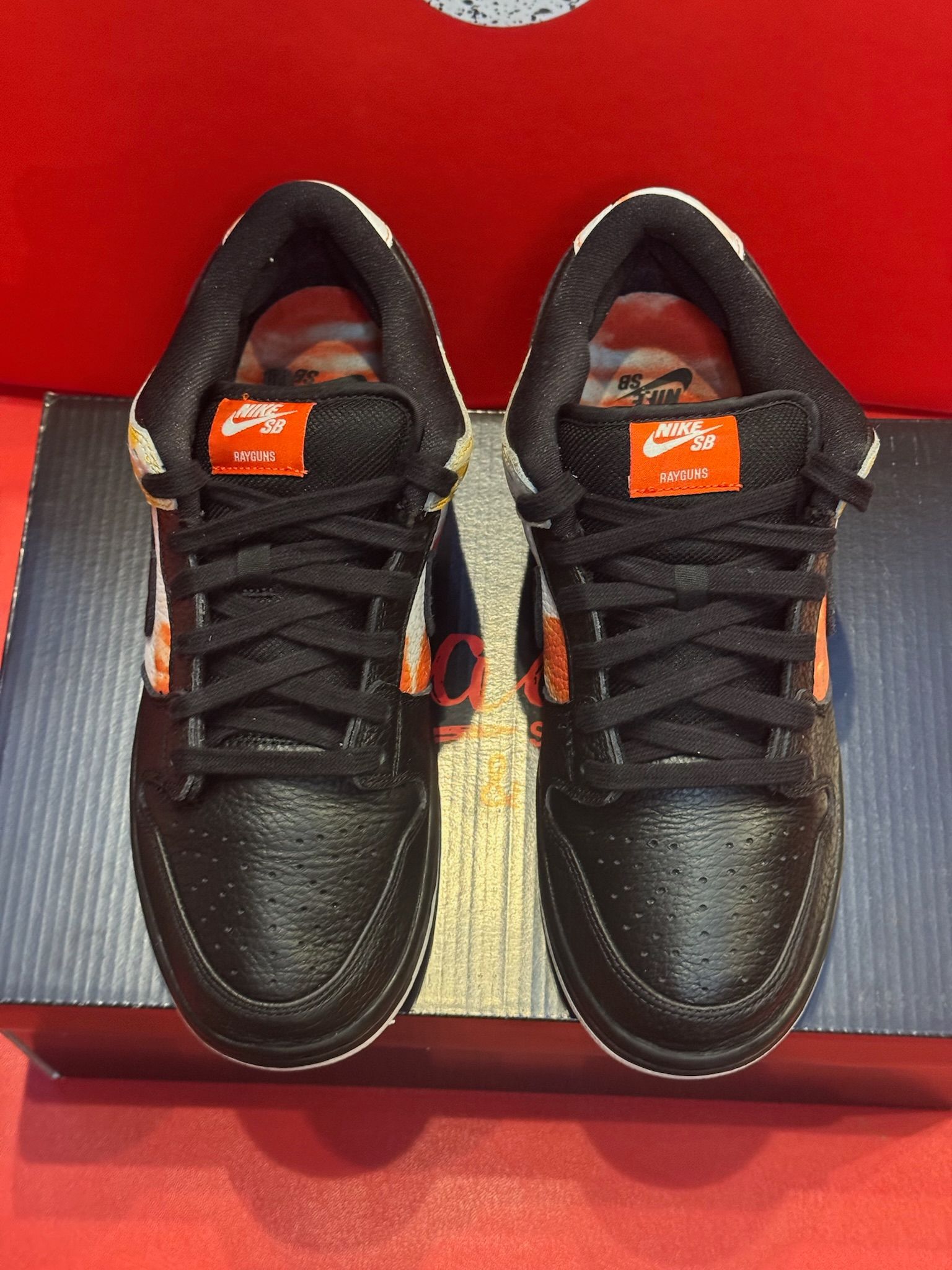 9.5M Nike SB Dunk Low Raygun Tie-Dye Black
