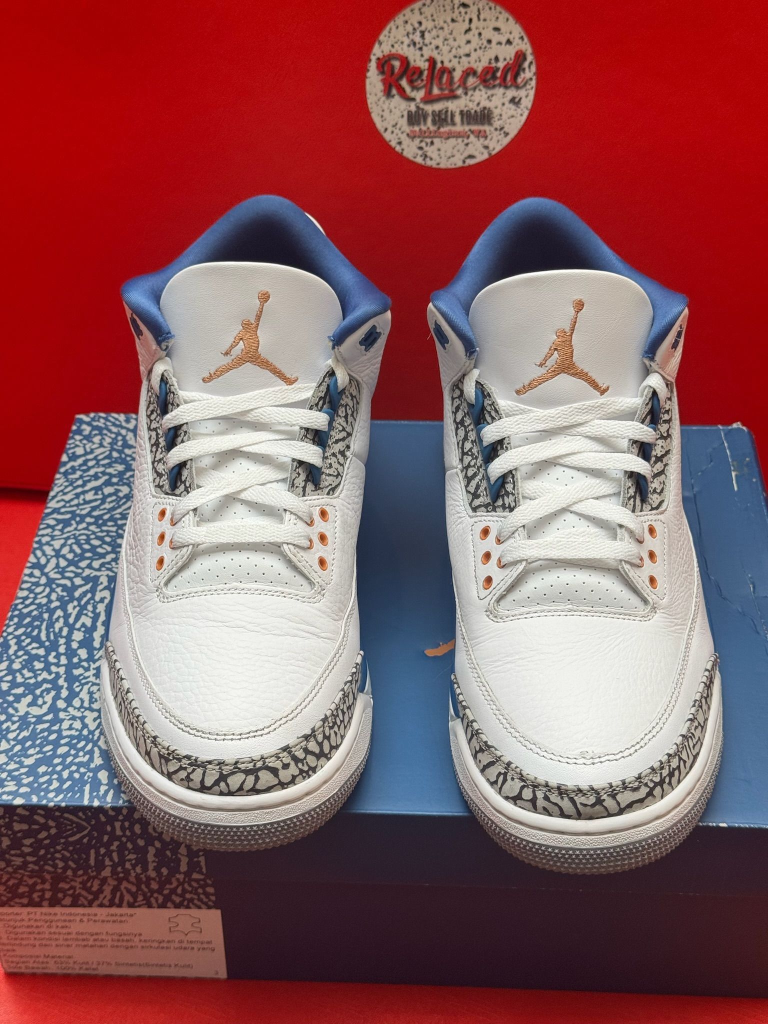 11.5M Jordan 3 Wizards