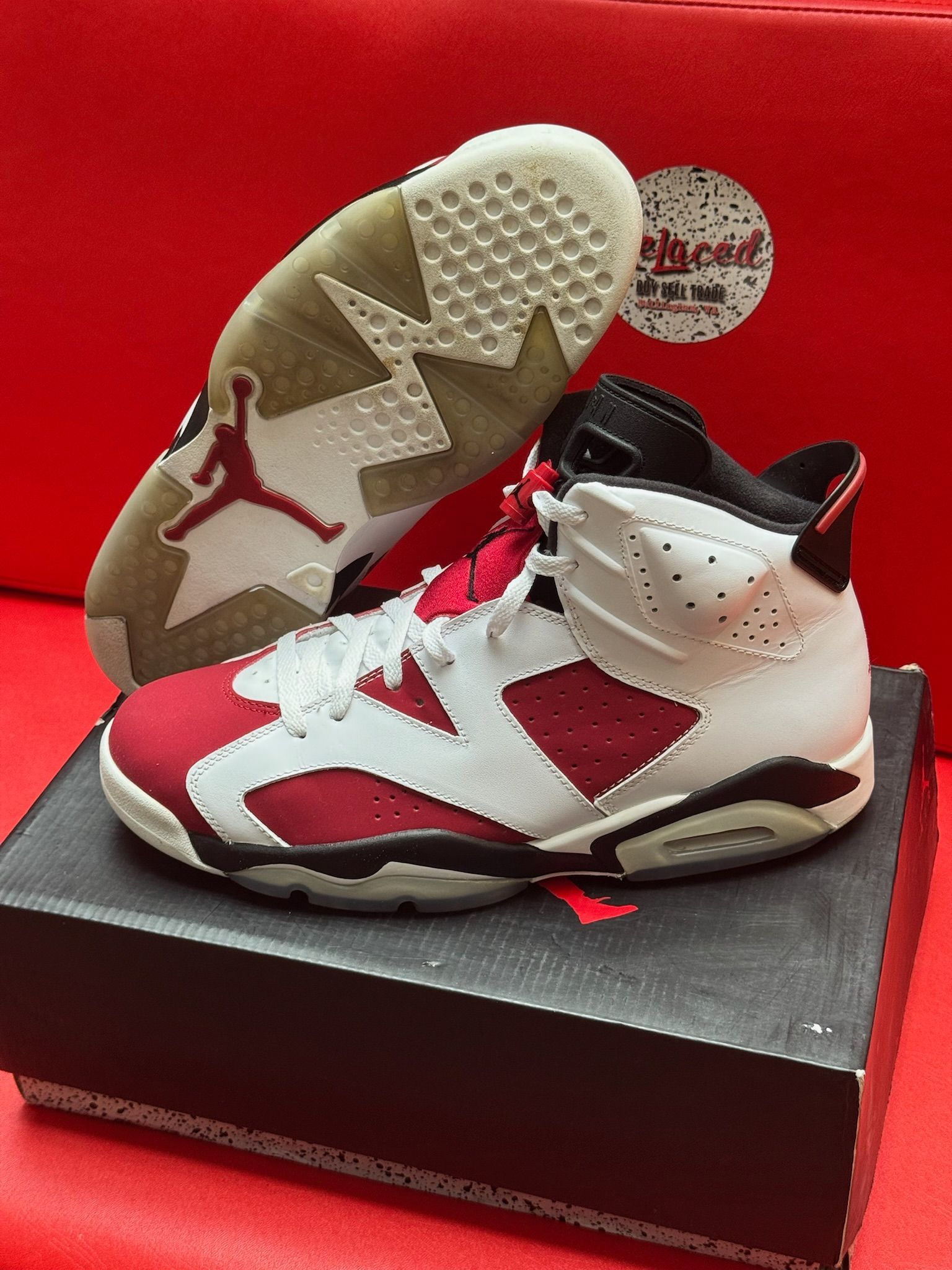 13M Jordan 6 retro Carmine (2014)