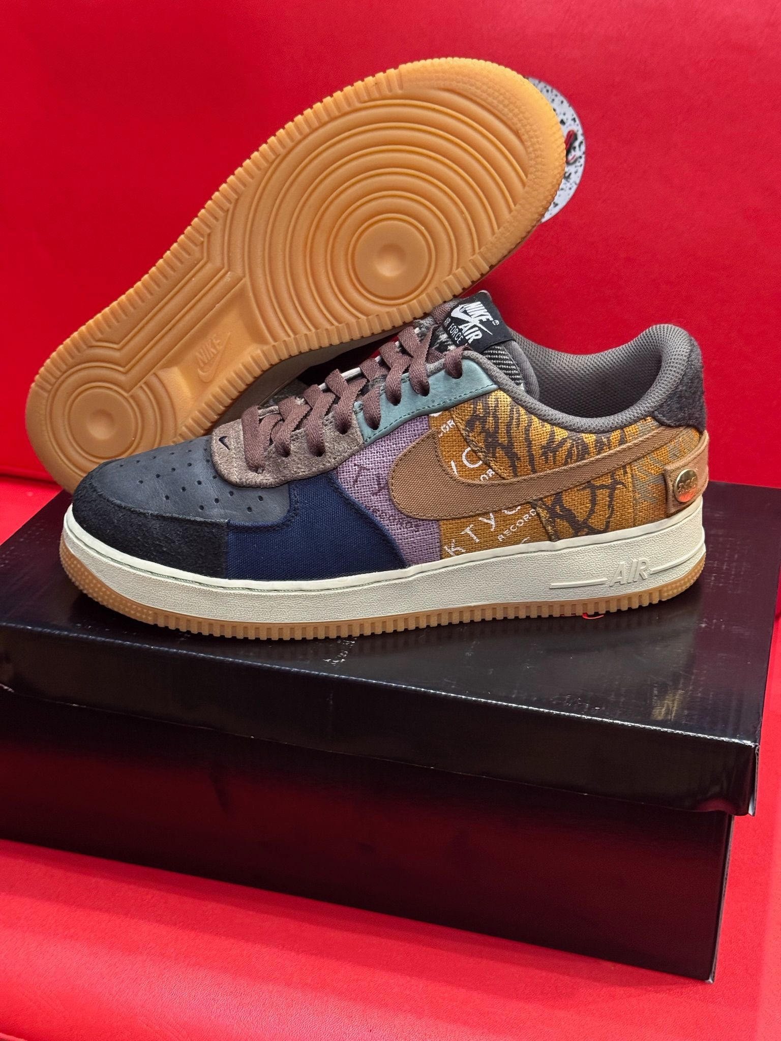 10M Nike Travis Scott X Air Force 1 Low Cactus Jack