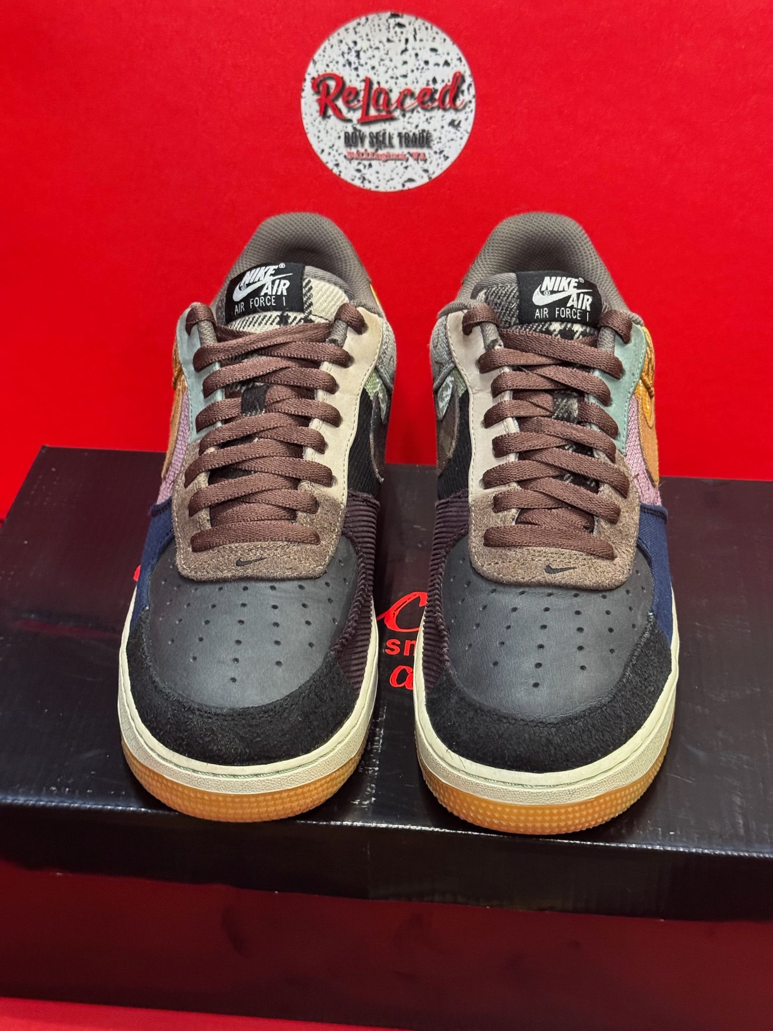 10M Nike Travis Scott X Air Force 1 Low Cactus Jack