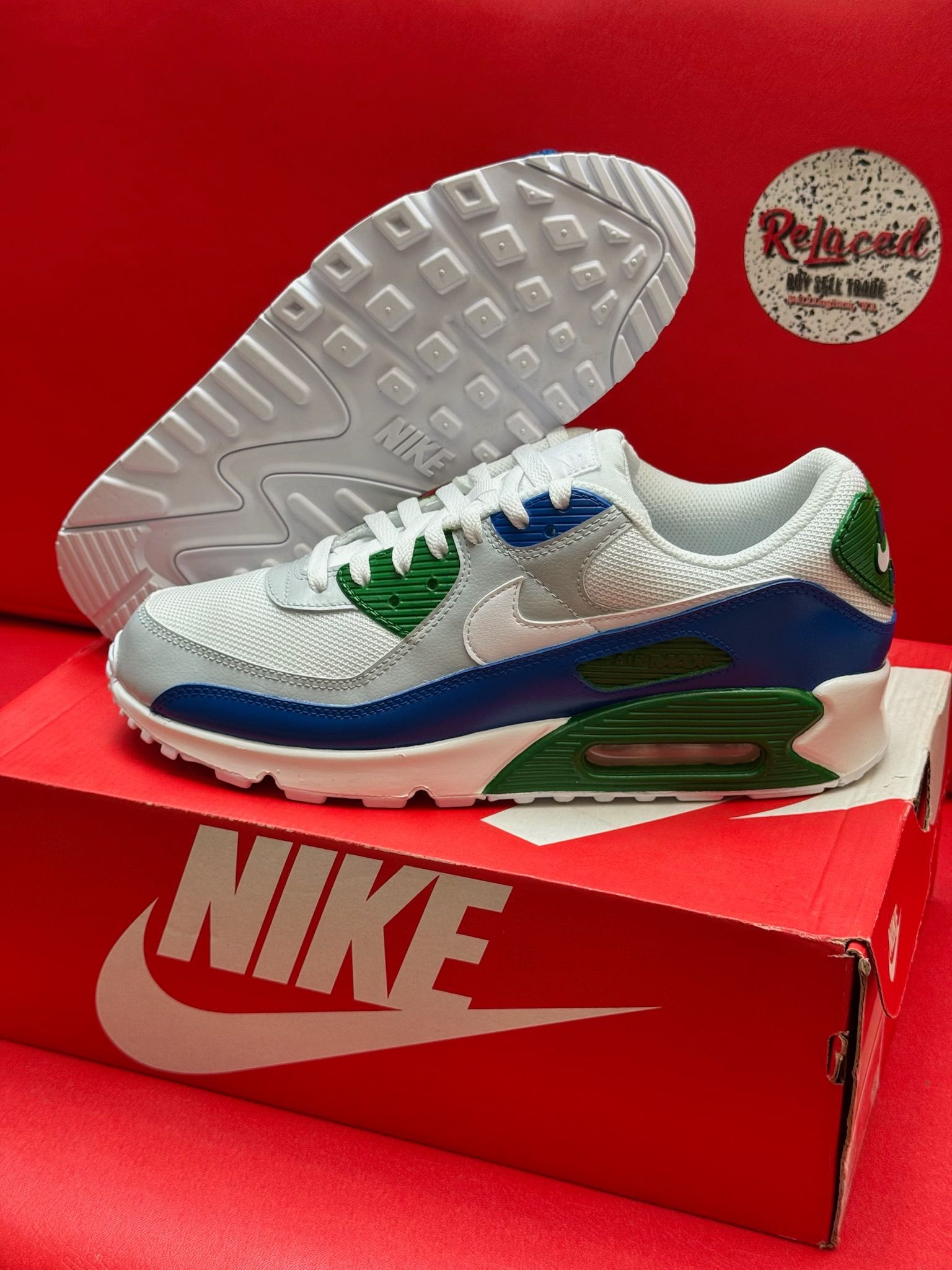 11M Air Max 90 Seahawks custom