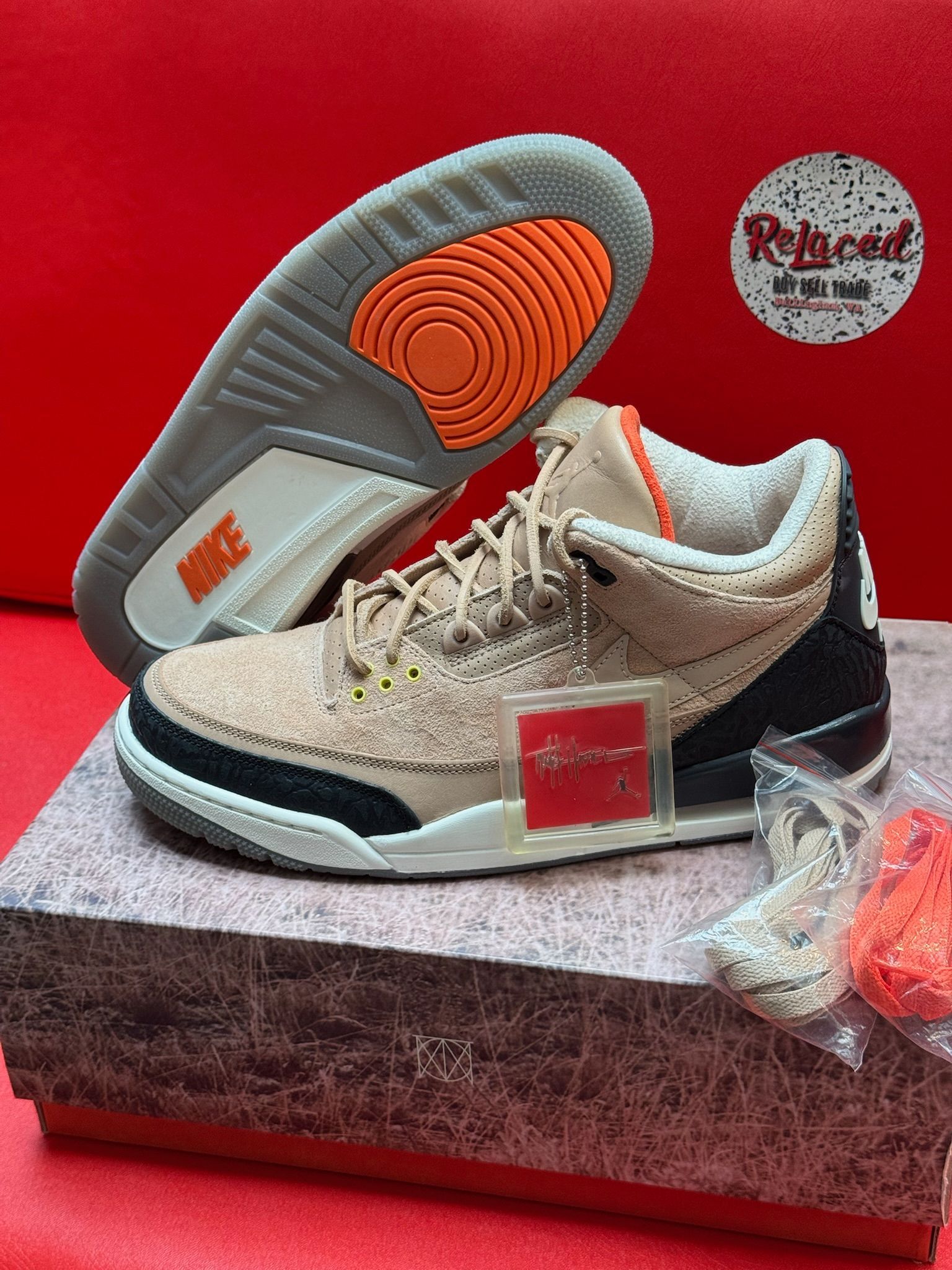 11M Jordan 3 Retro JTH Bio Beige