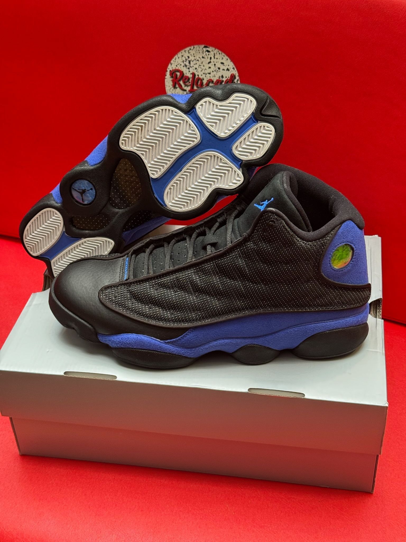 11M Jordan 13 Retro Black Hyper Royal