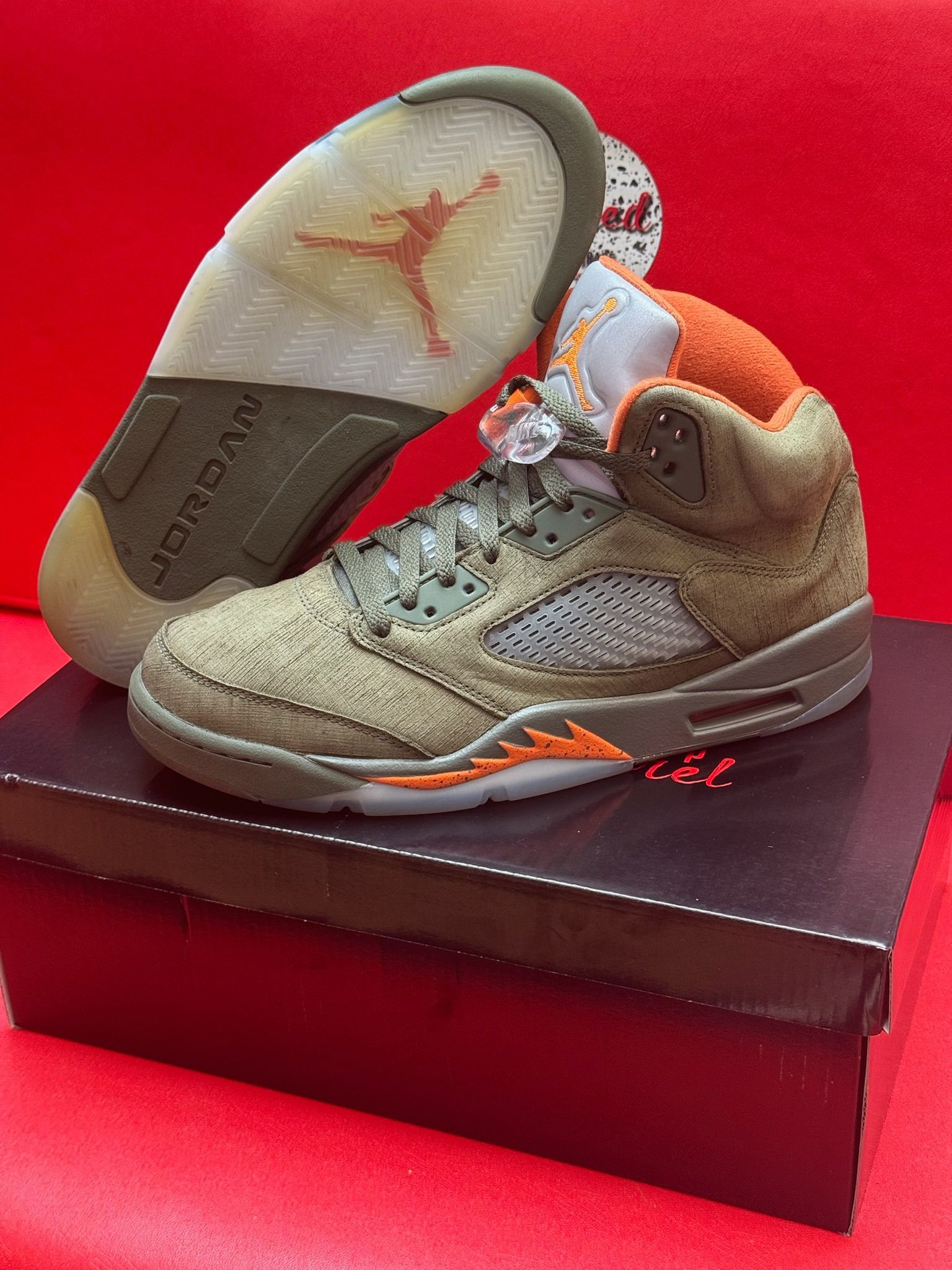 10M Jordan 5 Retro Olive