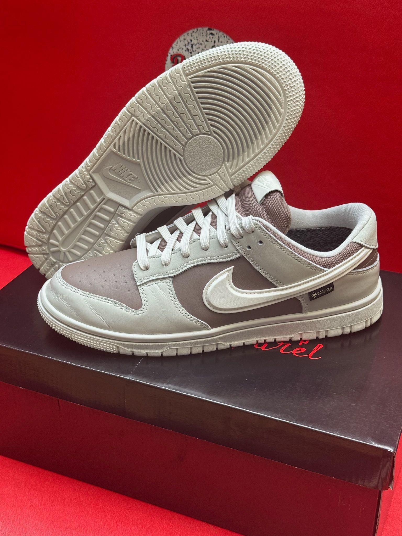 8.5M Dunk Low GORE-TEX Light Bone Mini Sail