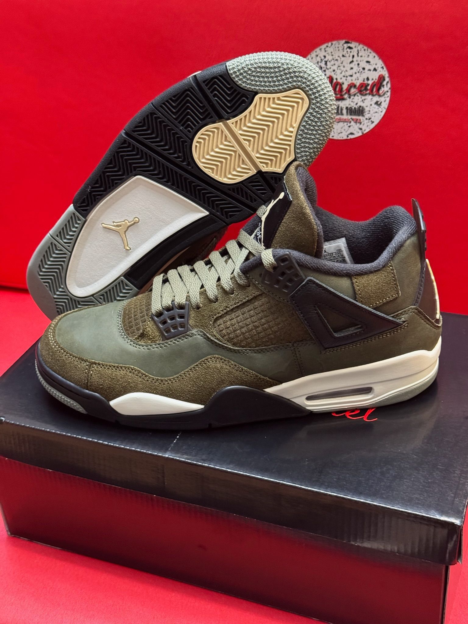 10.5M Jordan 4 Retro SE Craft Medium Olive