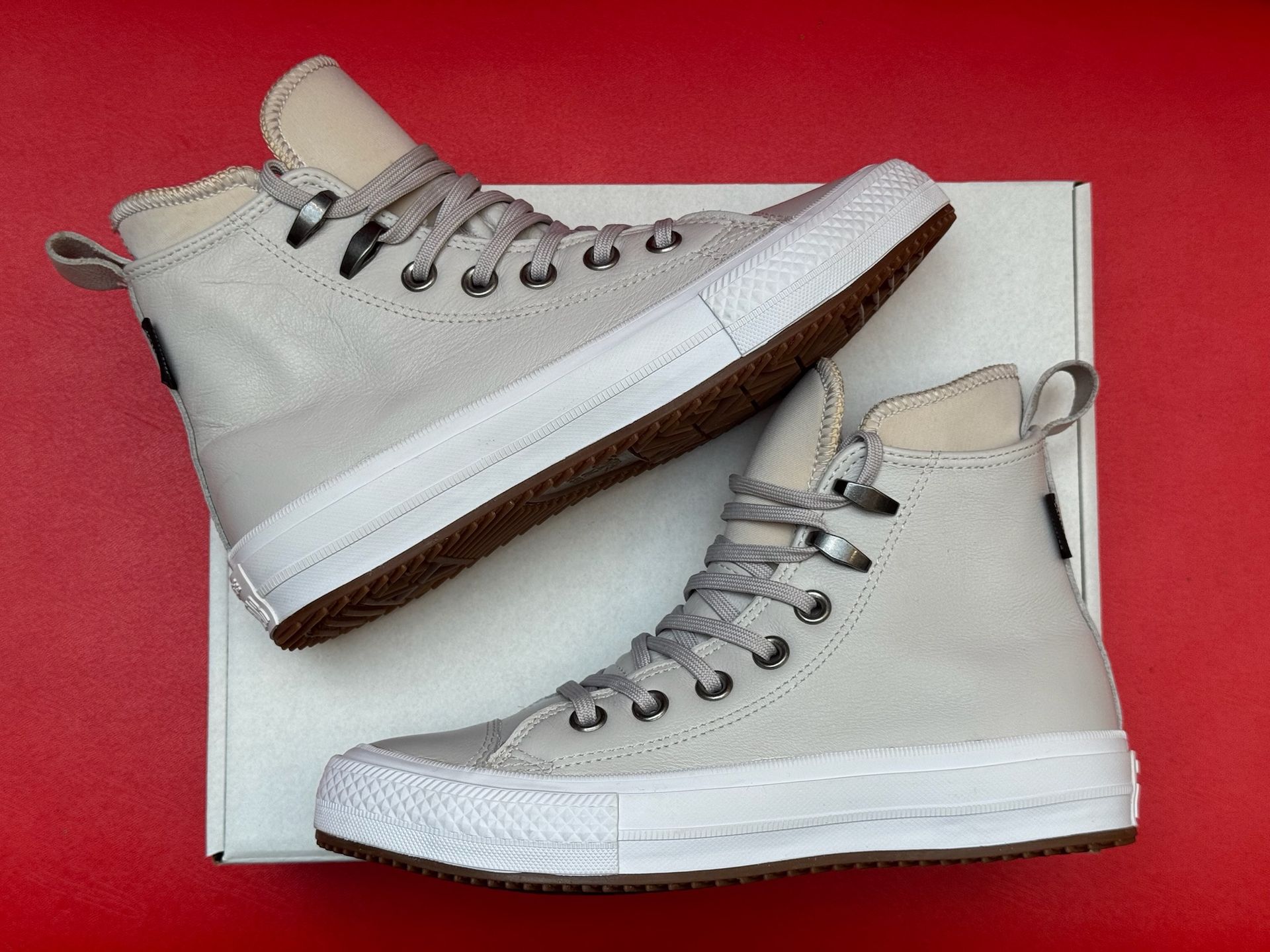 6W Converse Chuck Taylor All Star Waterproof Boot Pale Putty