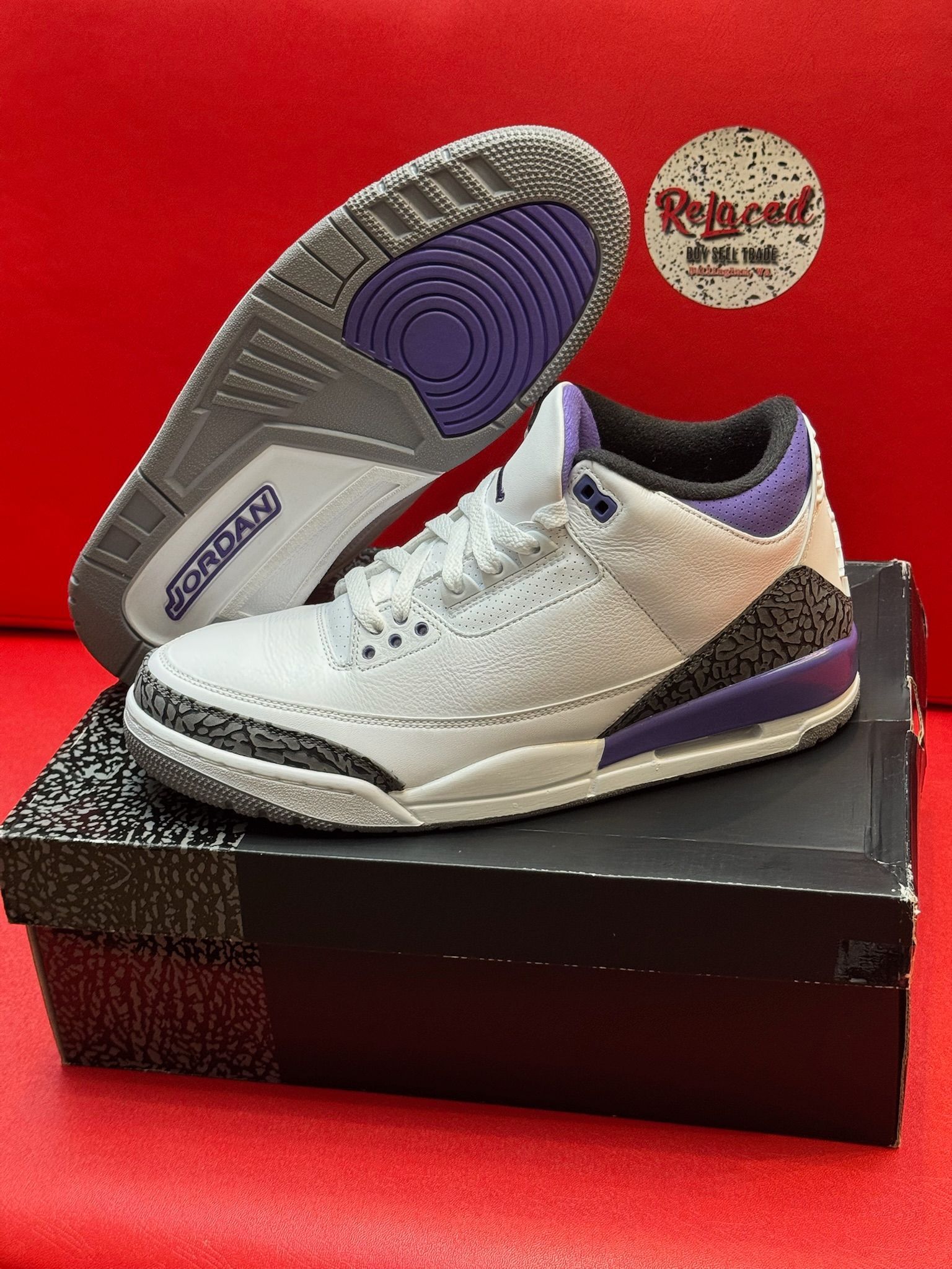 11M Jordan 3 Retro Dark Iris