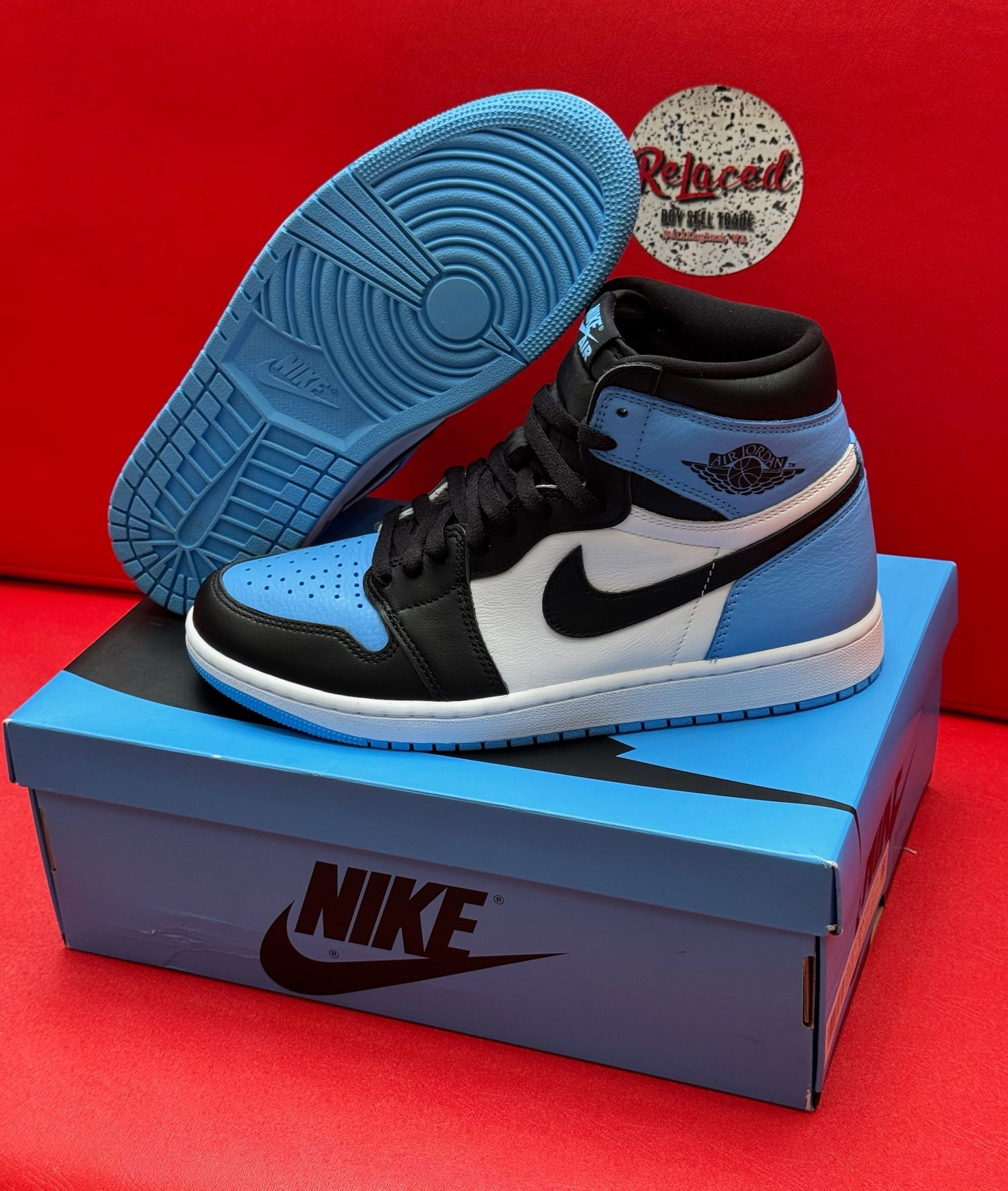 9.5M Jordan 1 High OG UNC Toe