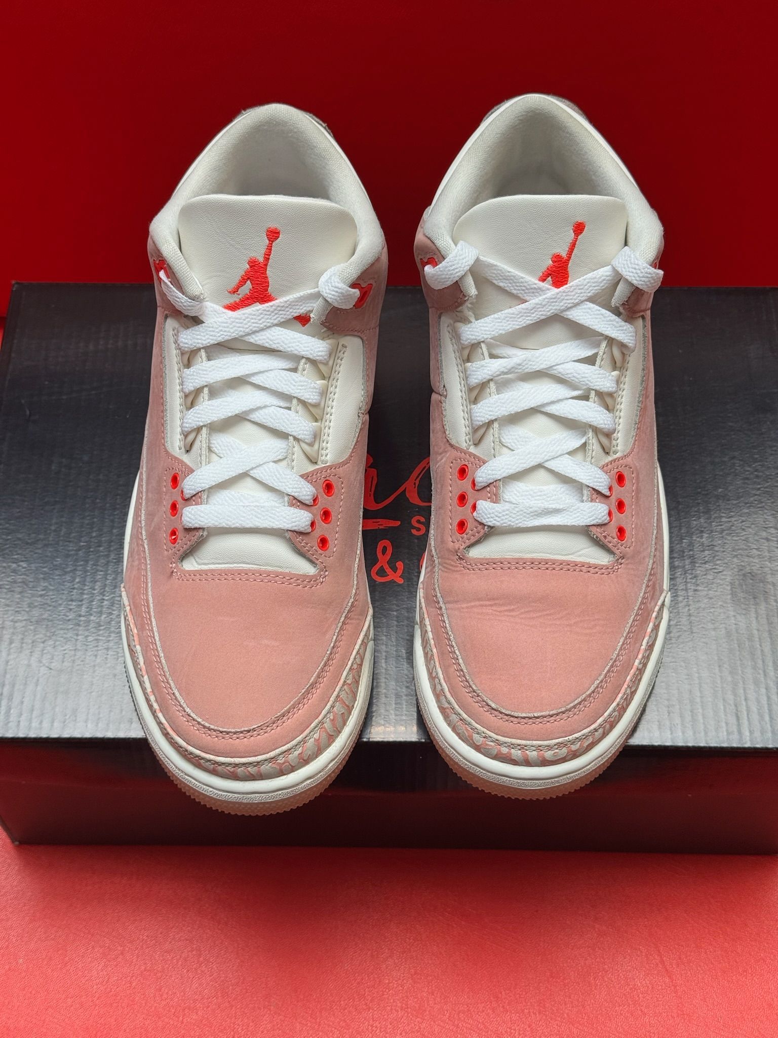 9W Jordan 3 Rust Pink