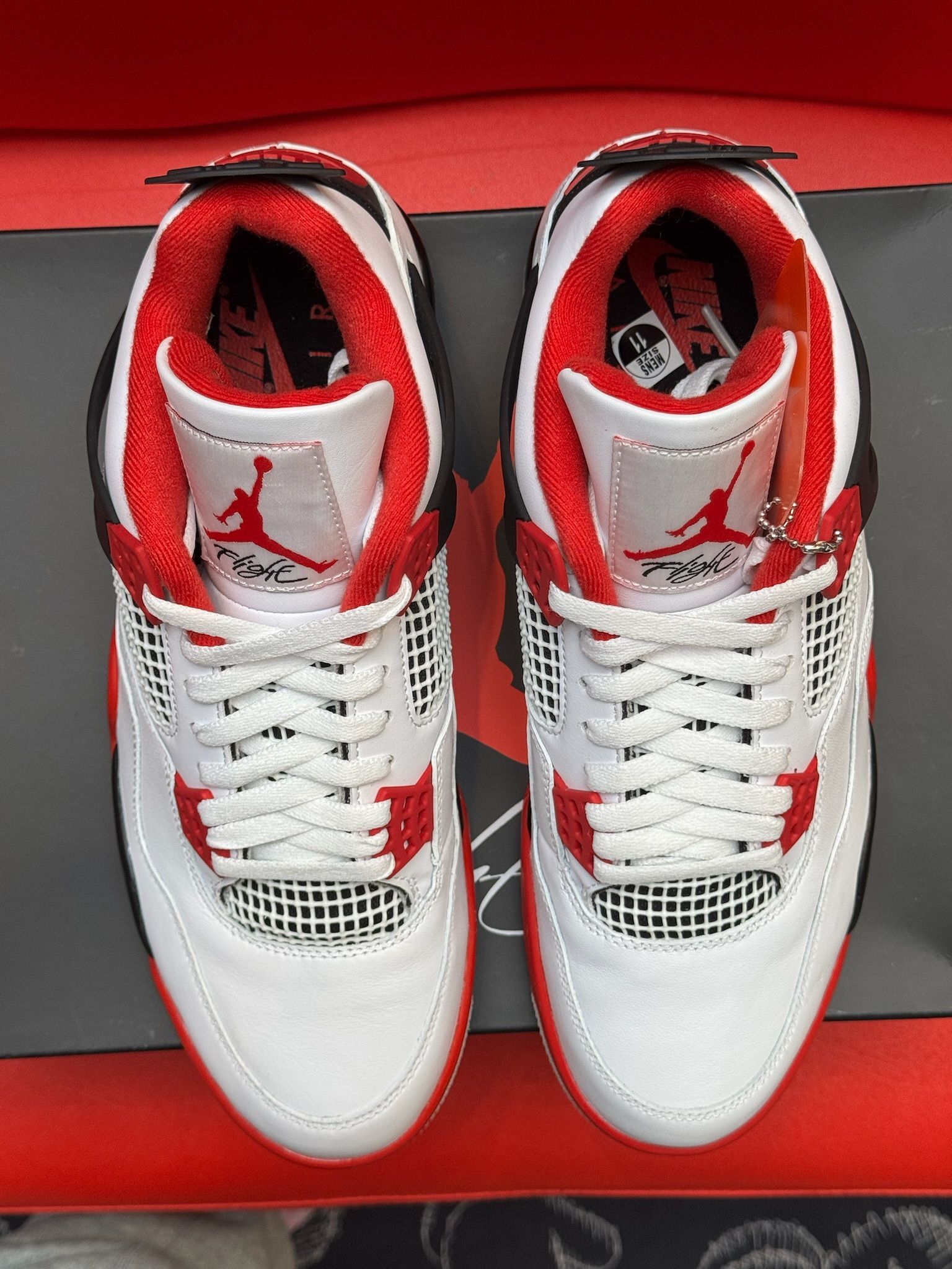 11M Jordan 4 Retro Fire Red