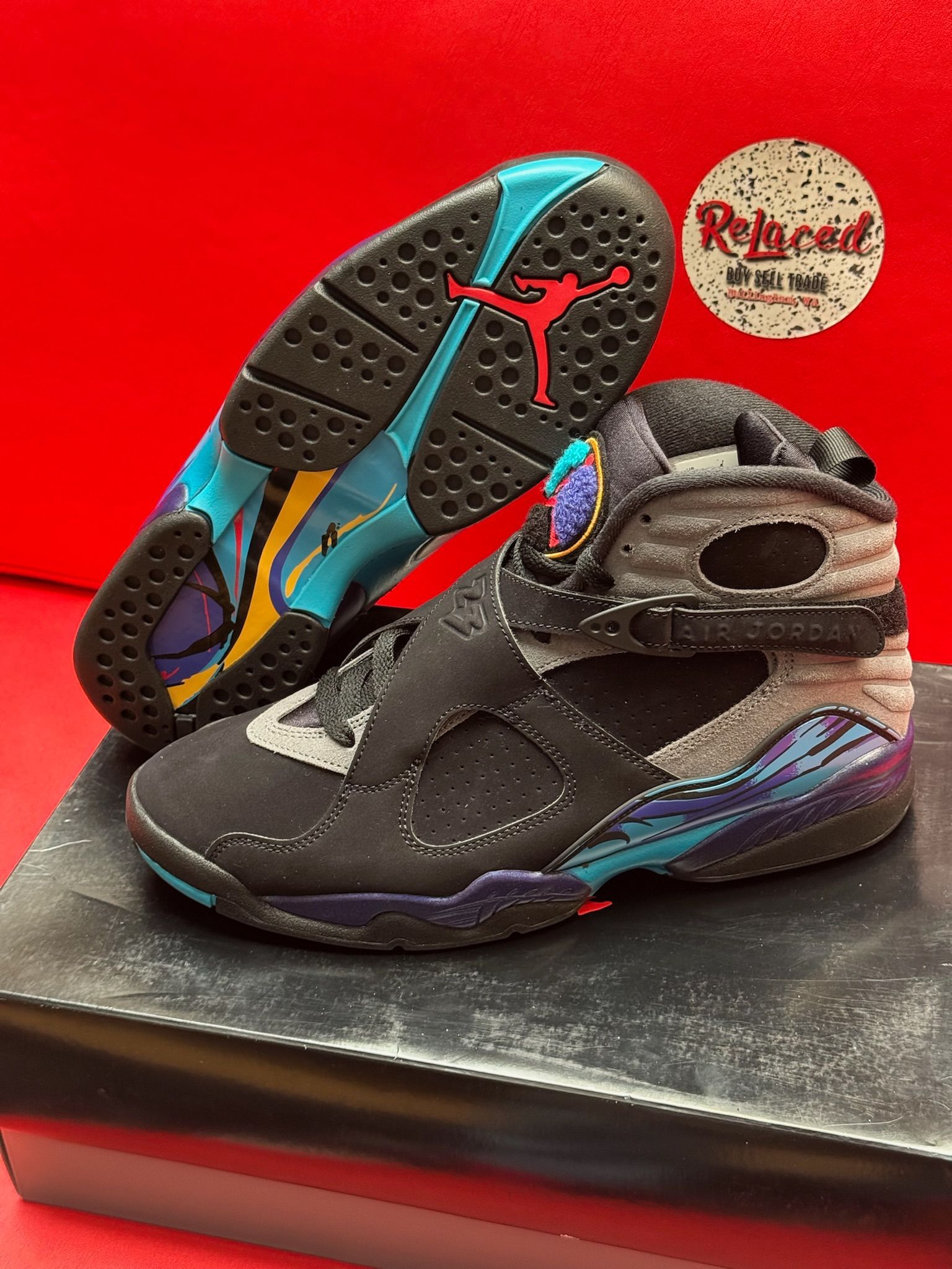 10M Jordan 8 Retro Aqua (2025)