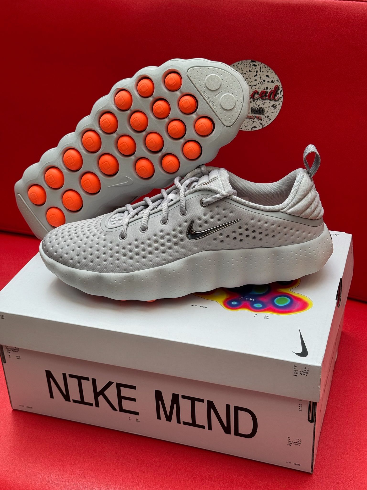 10M Nike Mind 002 Light Smoke Grey