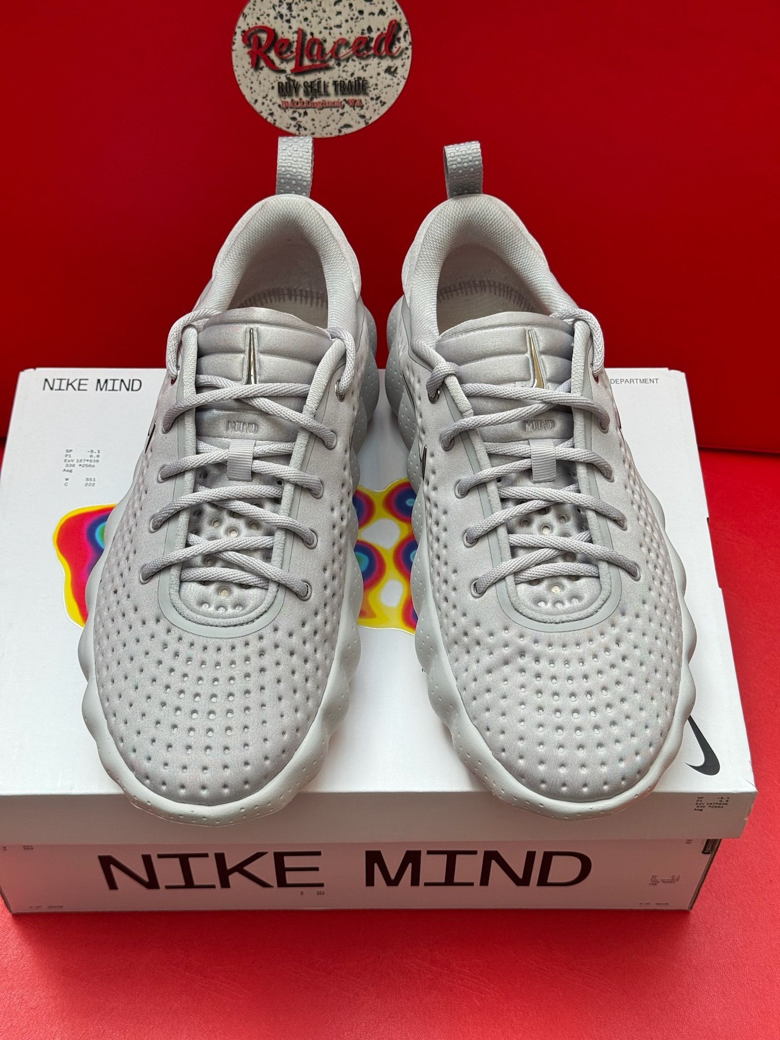 10M Nike Mind 002 Light Smoke Grey
