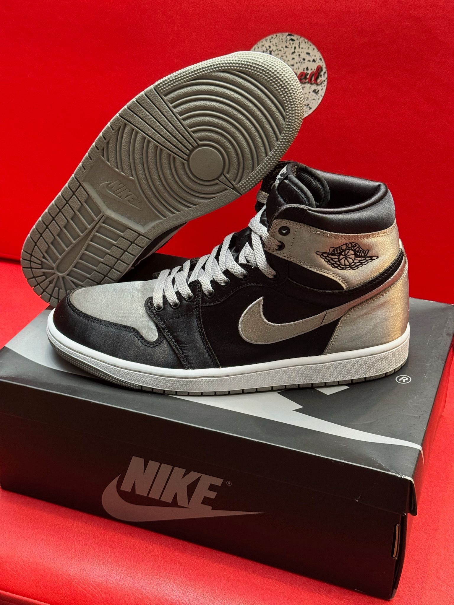 10M Jordan 1 High Satin Shadow