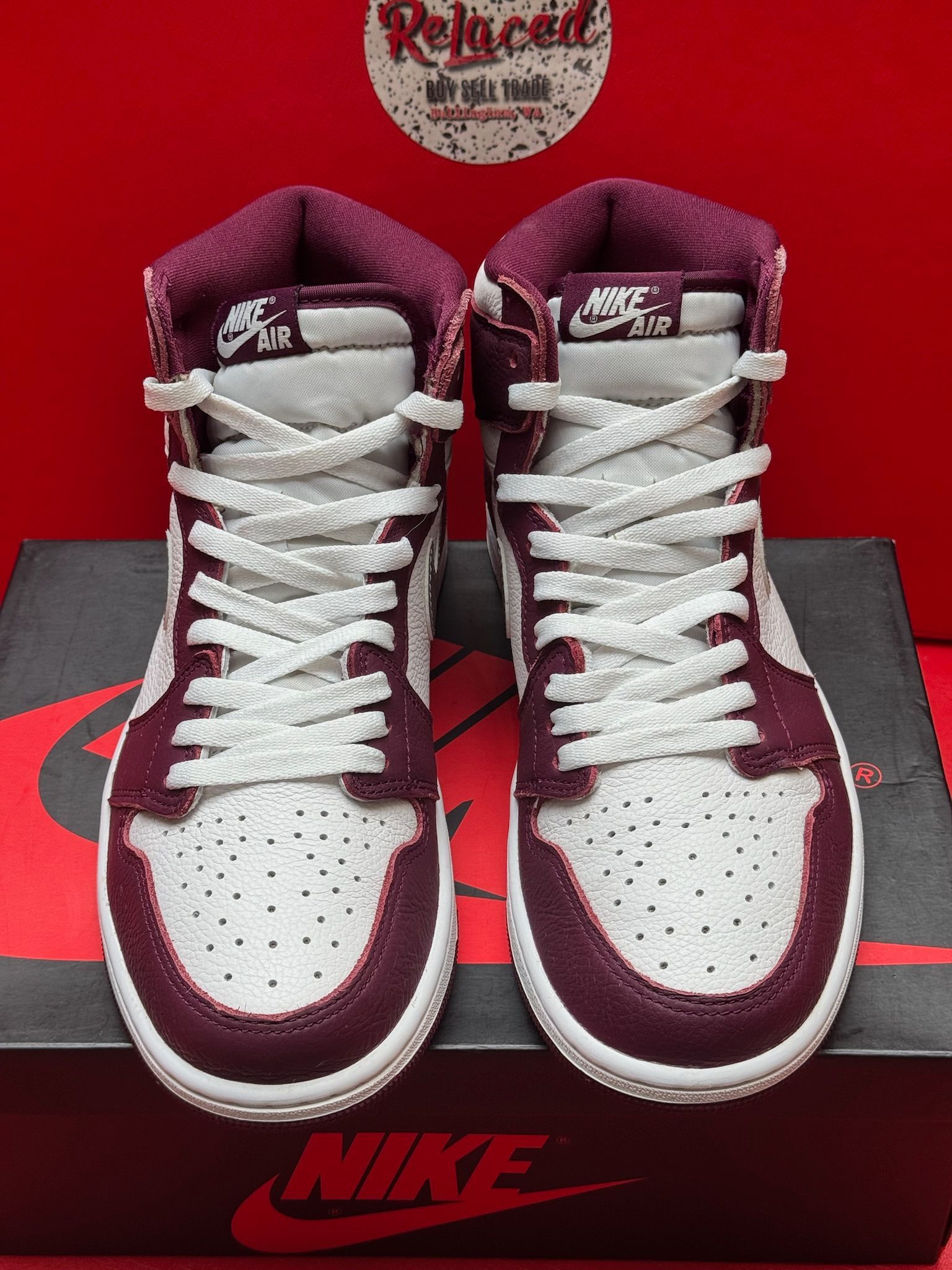 9.5M Jordan 1 High Bordeaux