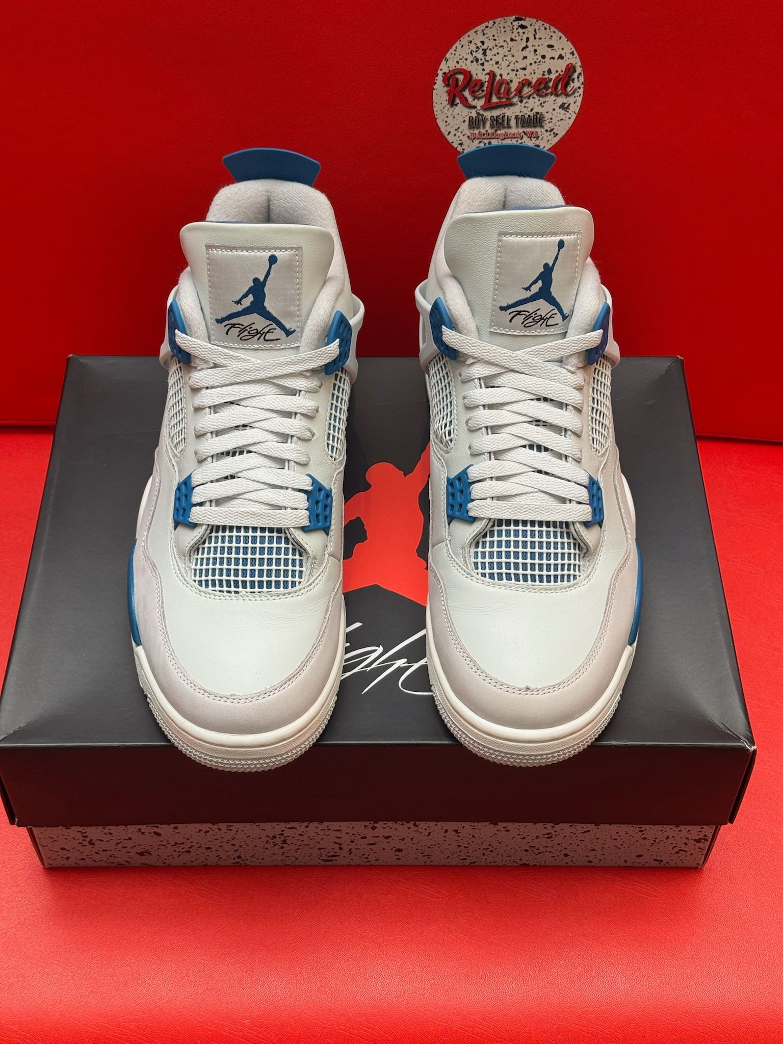 12M Jordan 4 Retro Military Blue Year 2024
