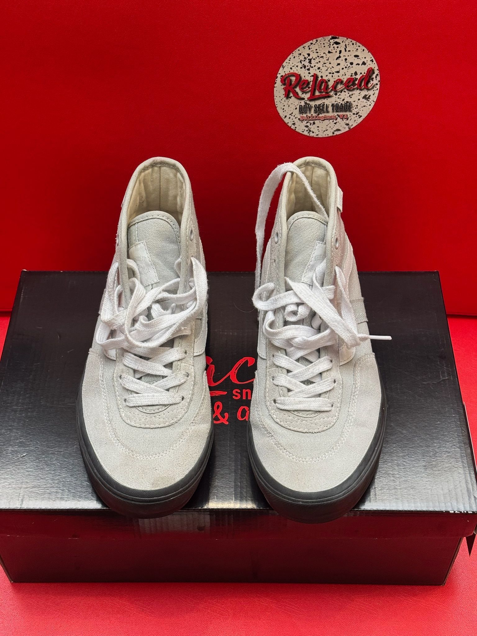 6.5M Vans Gilbert Crockett High Grey Black