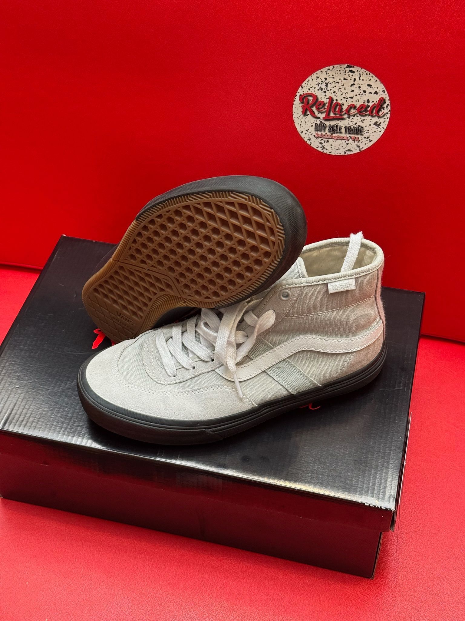 6.5M Vans Gilbert Crockett High Grey Black