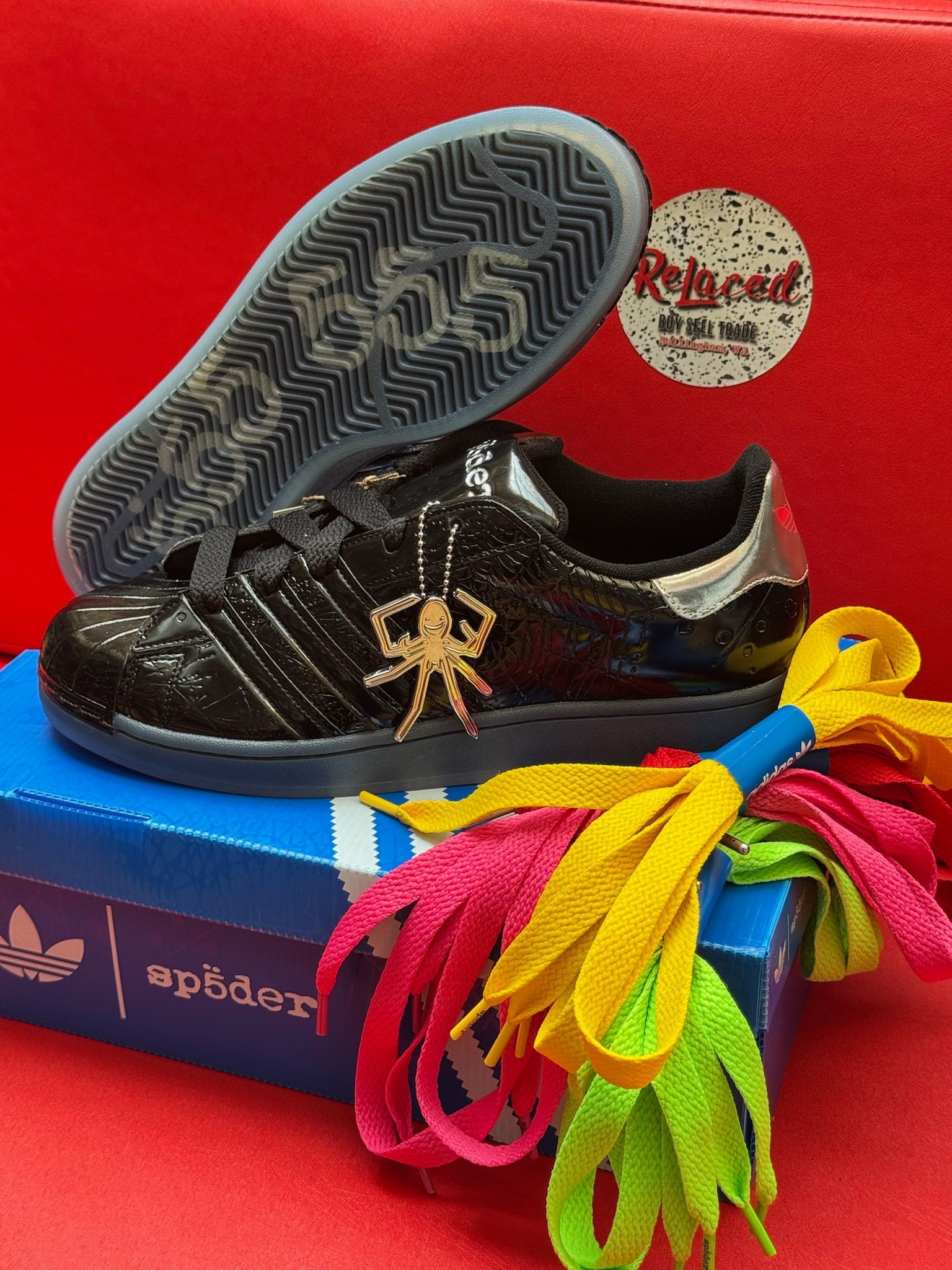 11.5M Adidas Superstar Sp5der Black