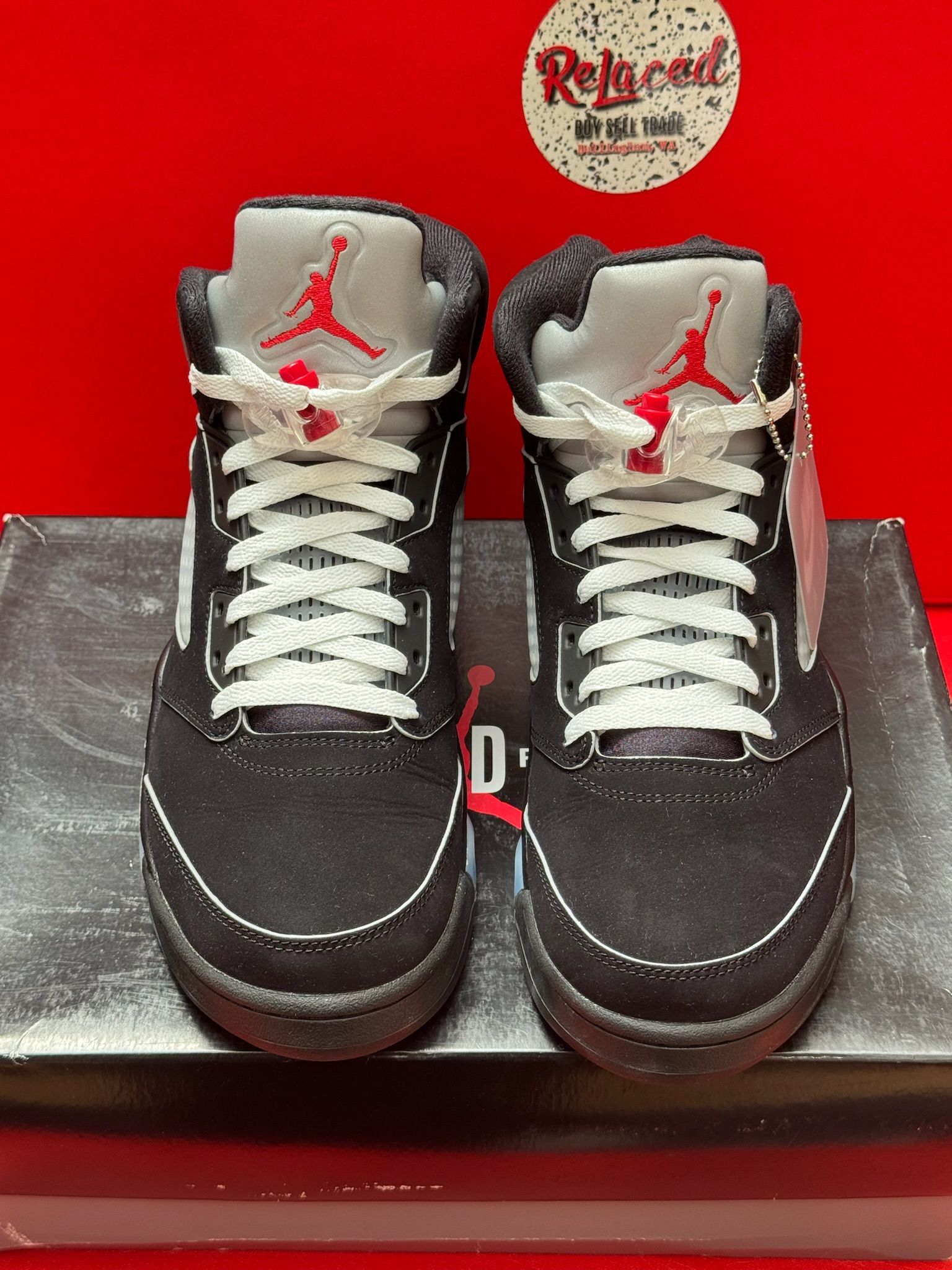 10.5M Jordan 5 Retro Black Metallic Reimagined