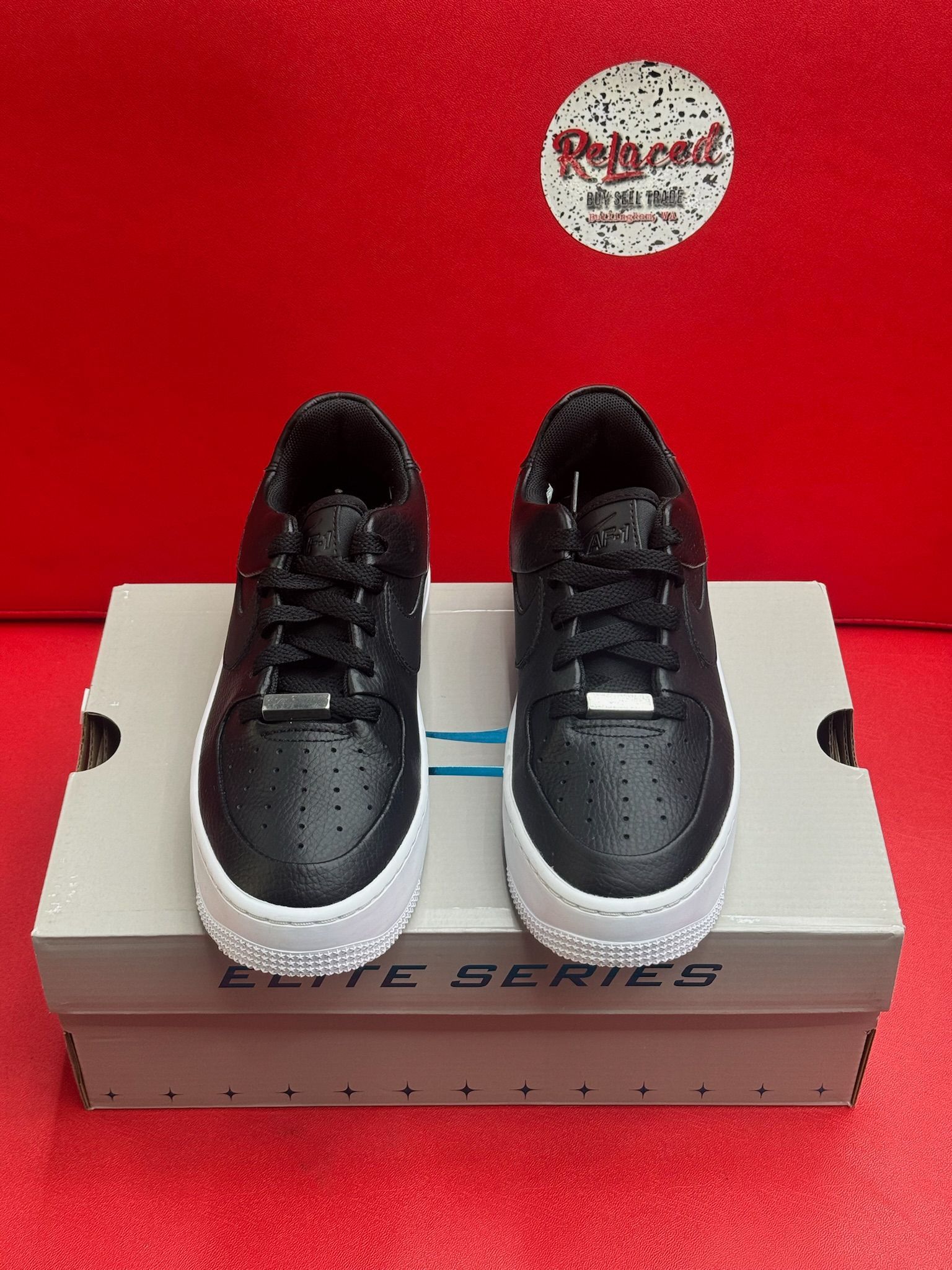 6.5W Airforce 1 Sage Low Black White