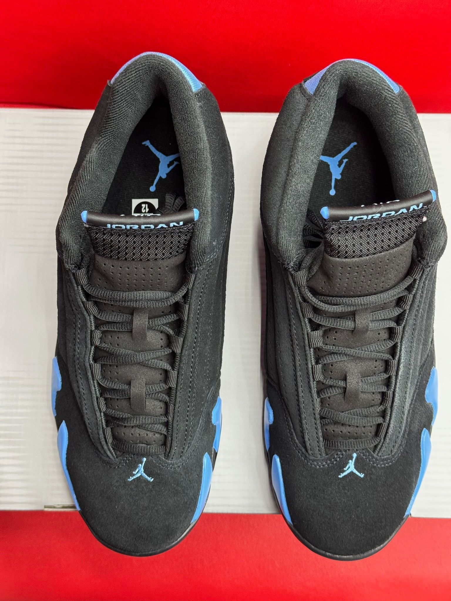 12M Jordan 14 Retro Black University Blue