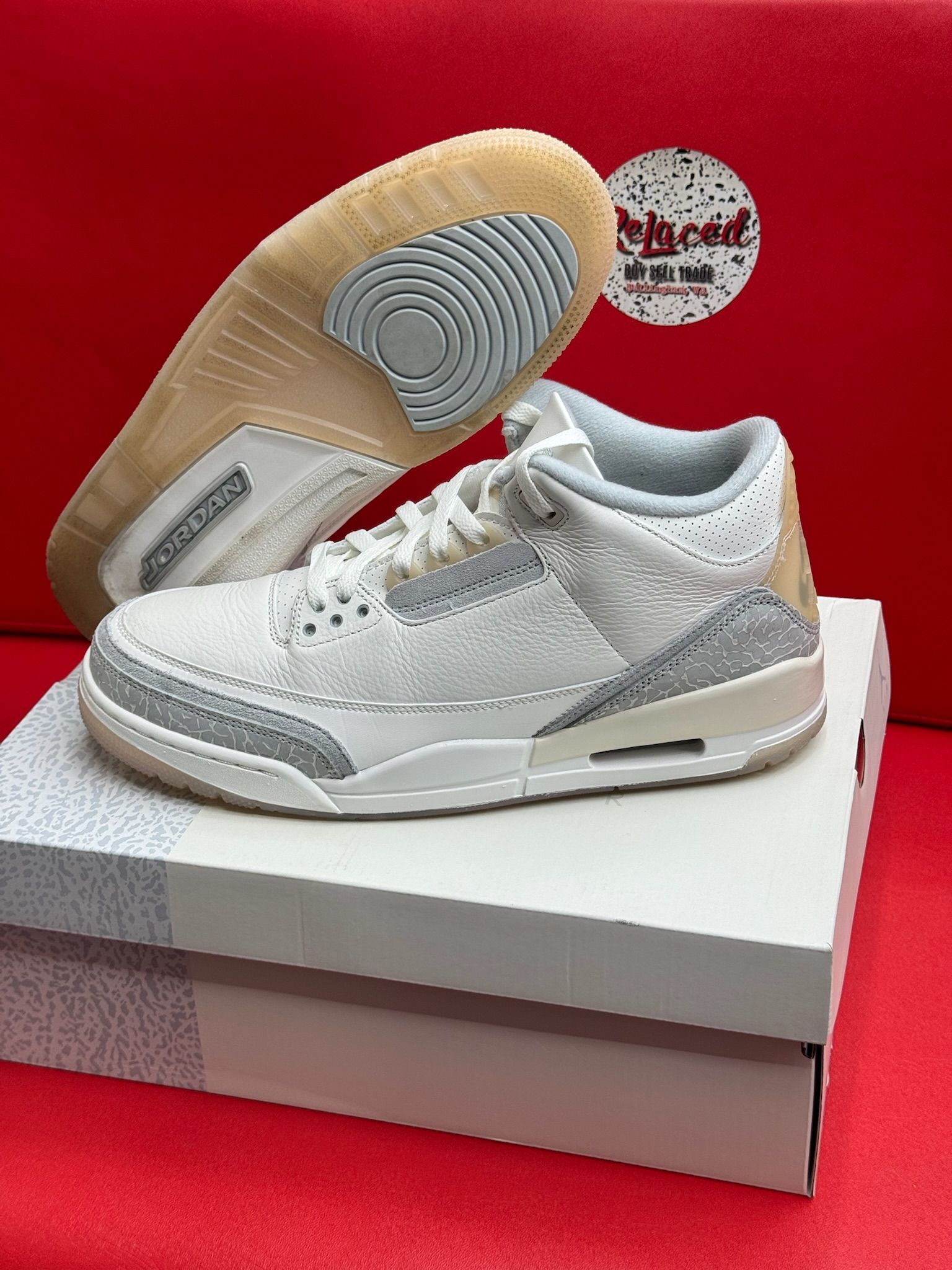 11.5M Jordan 3 Retro Craft Ivory