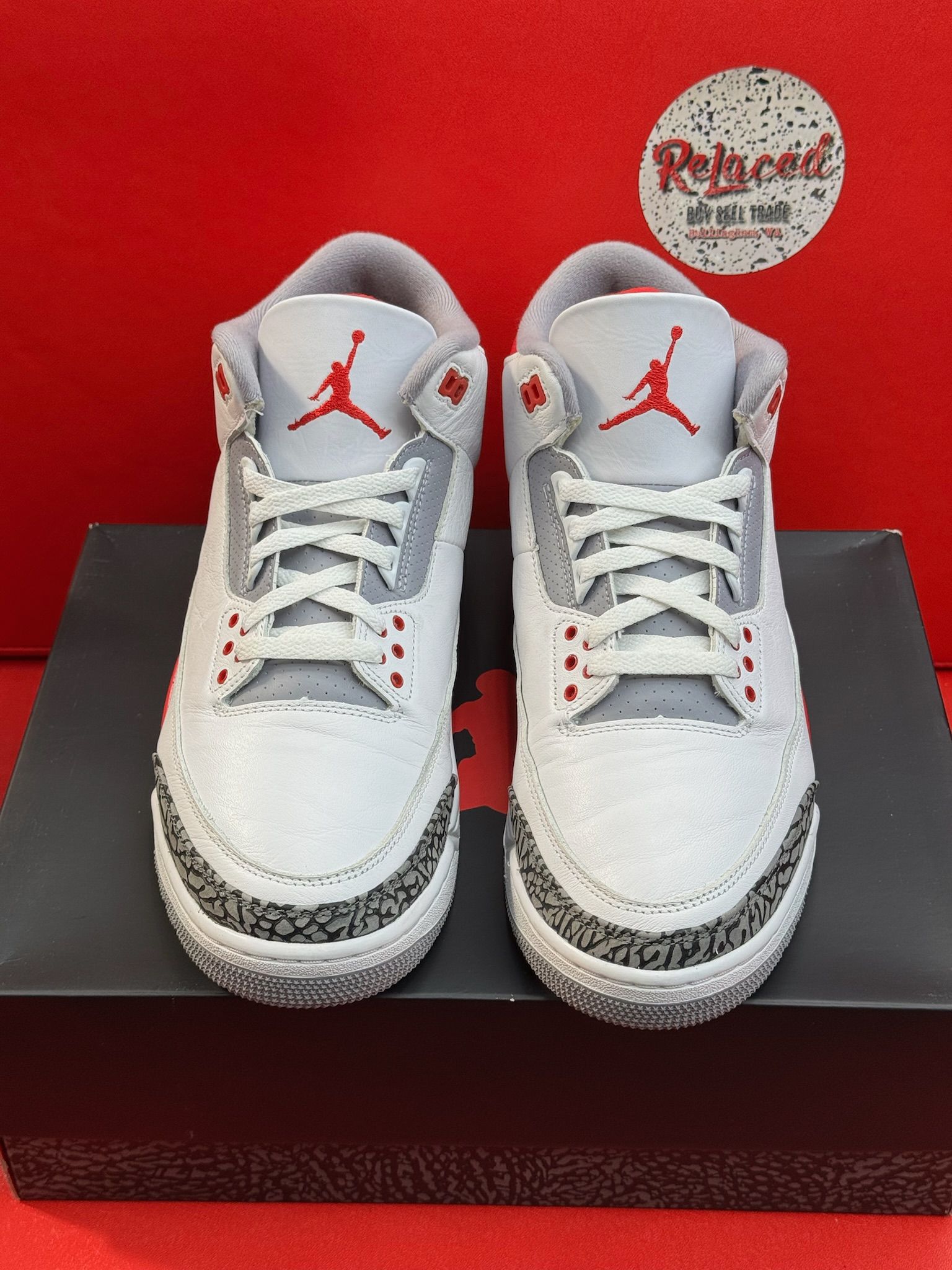 12M Jordan 3 Retro Fire Red 2022