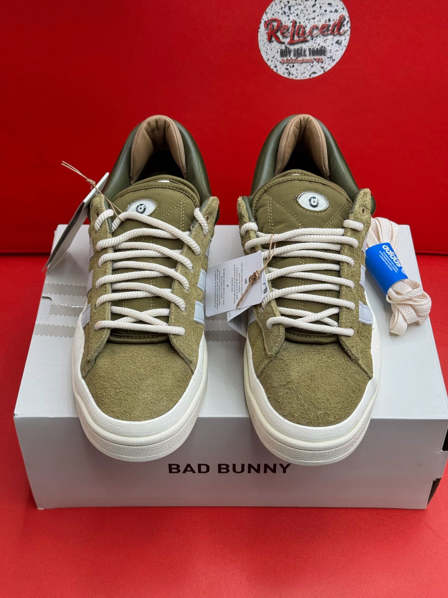 M10.5 Adidas Campus Light Bad Bunny Wild Moss