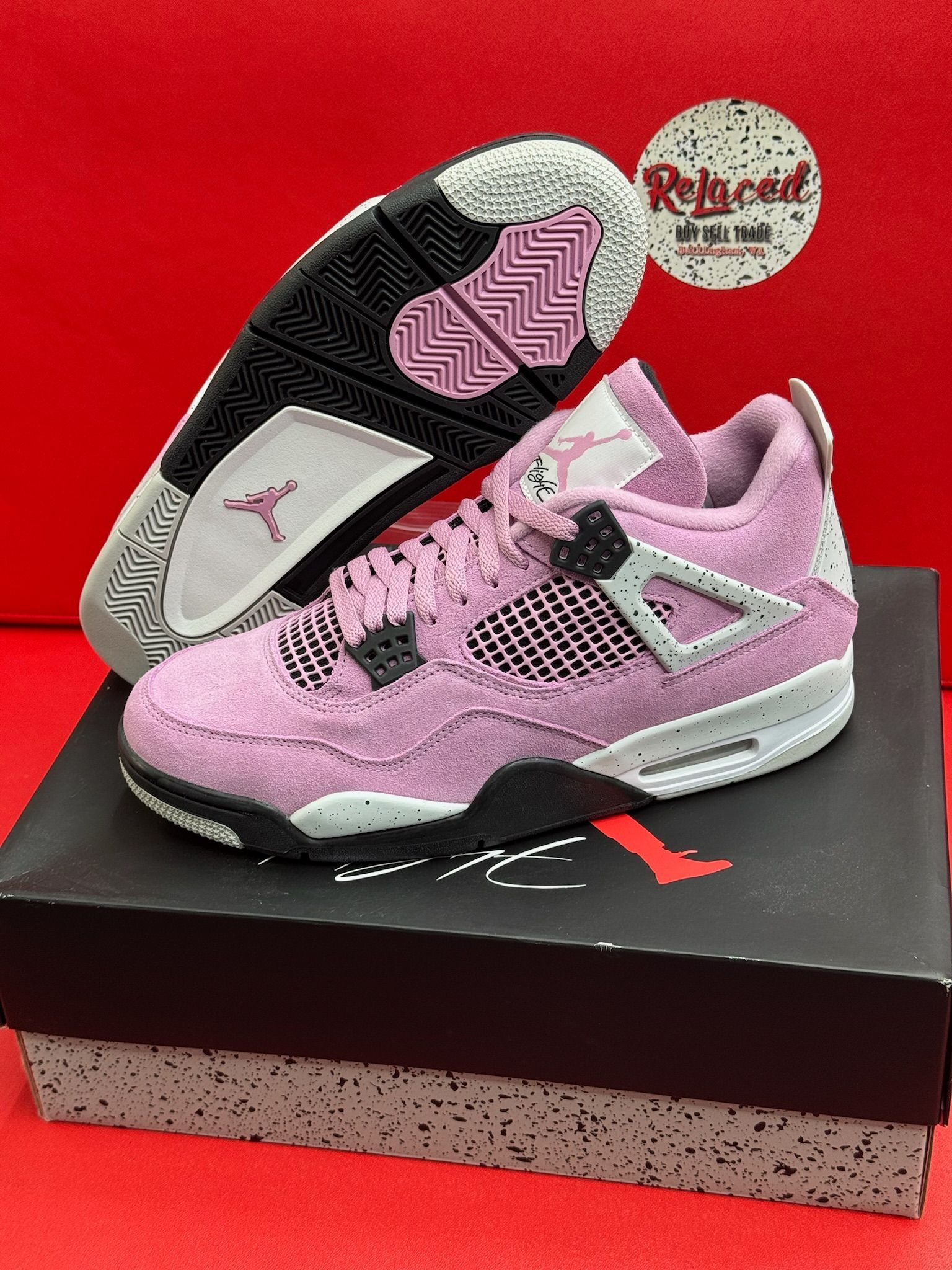 W11.5 Jordan 4 Retro Orchid