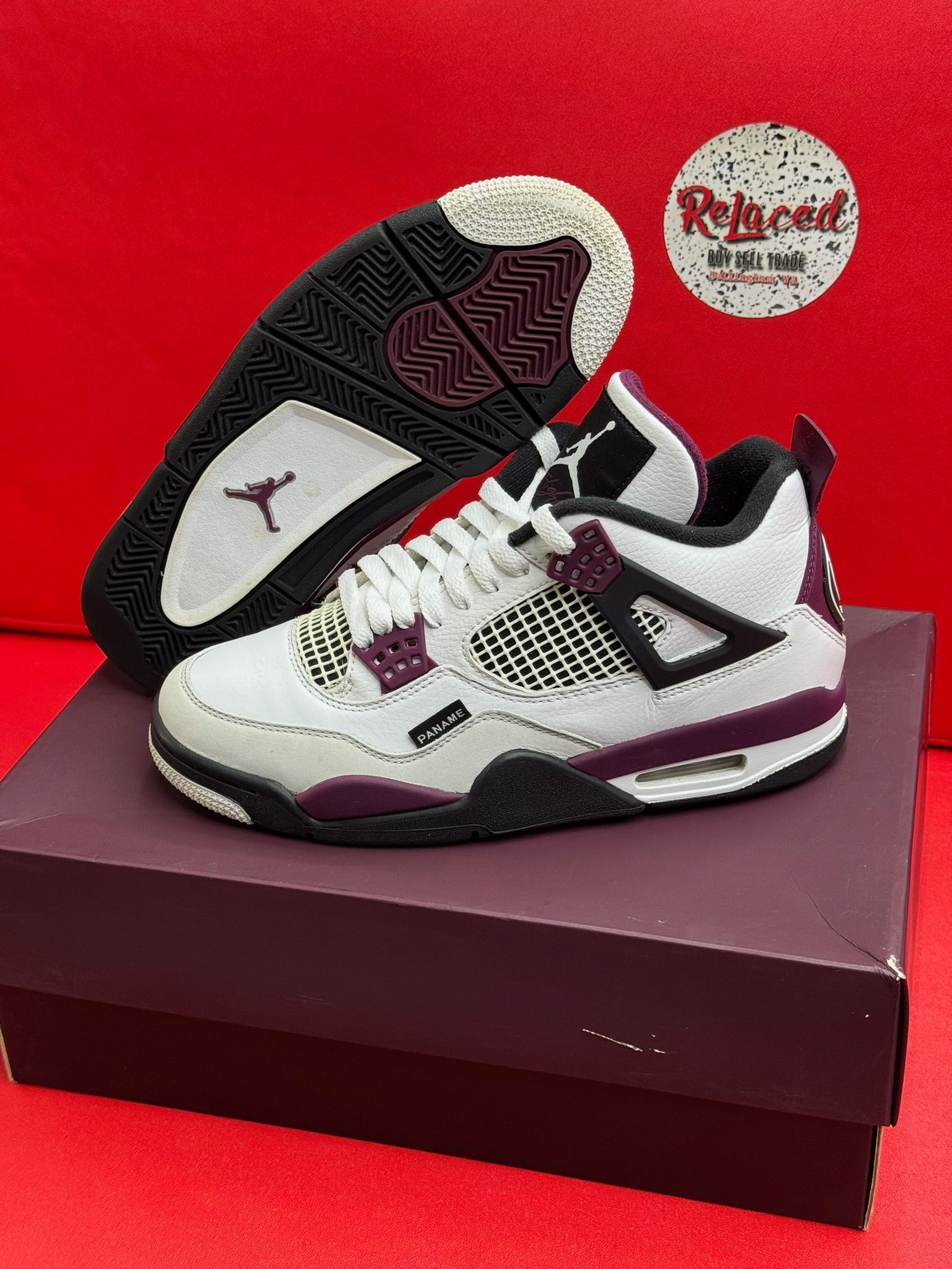 8.5W 7M Jordan 4 Retro PSG Paris Saint-Germain