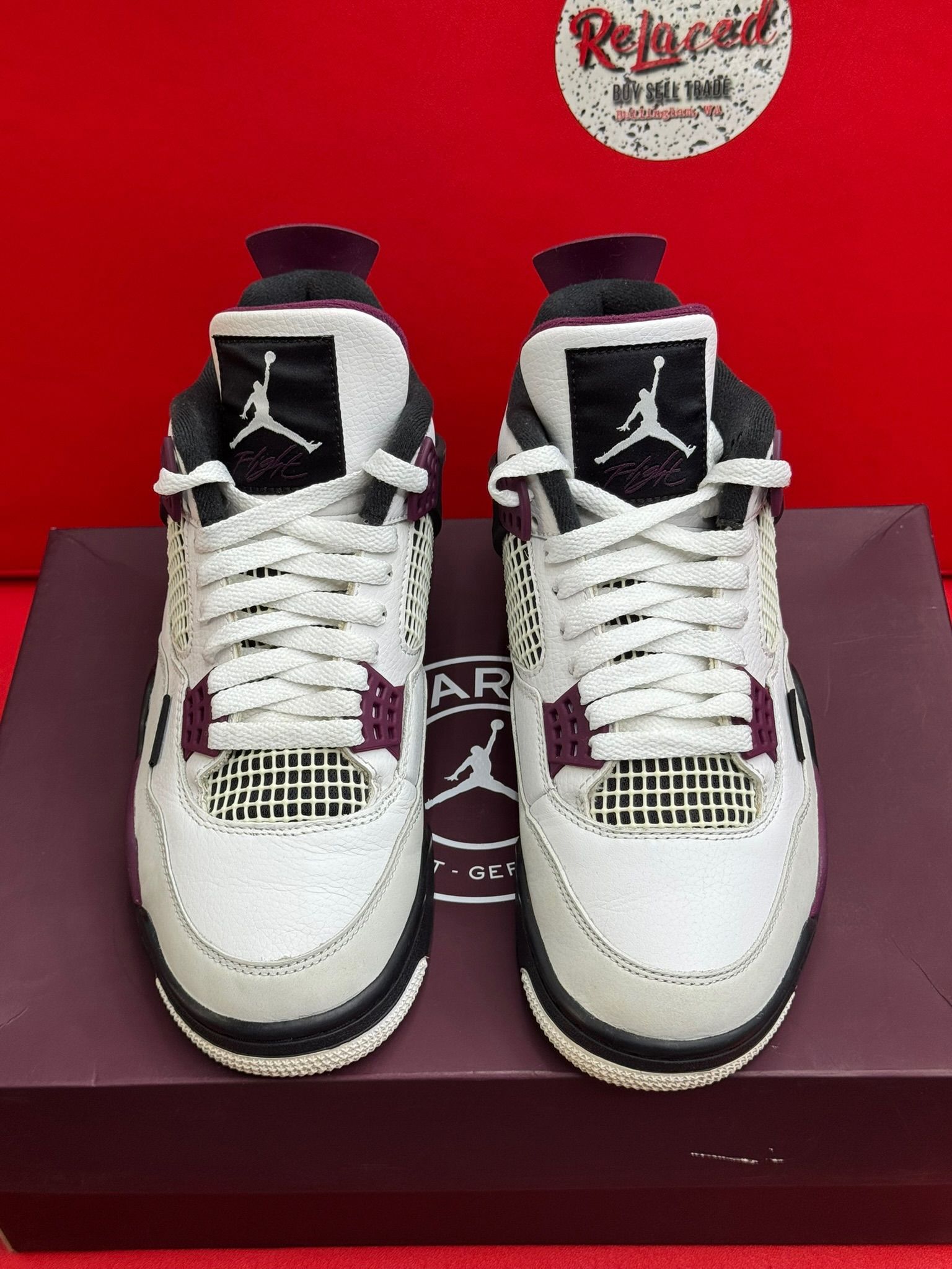 8.5W 7M Jordan 4 Retro PSG Paris Saint-Germain