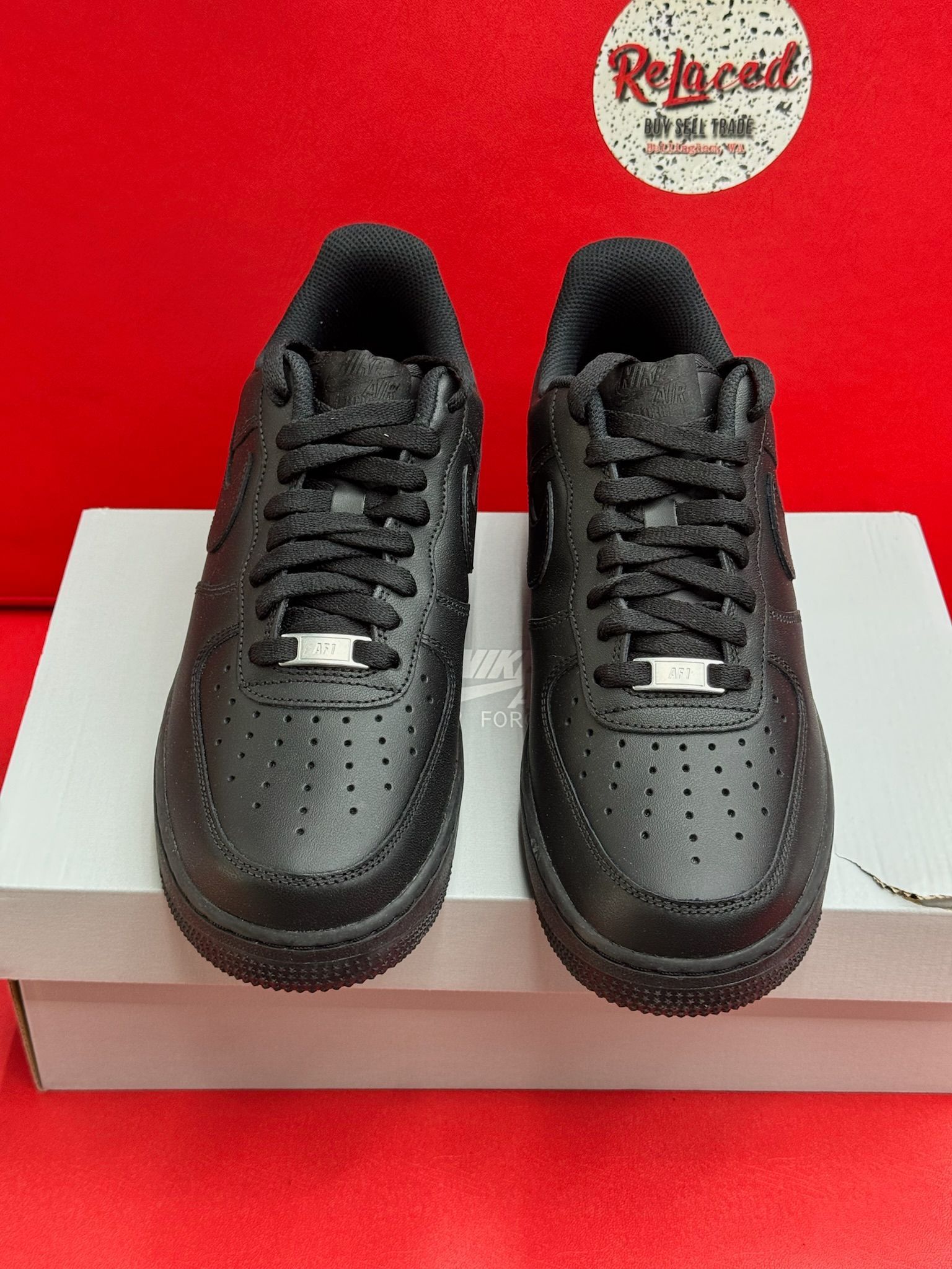 8.5M Air Force 1 Low Triple Black
