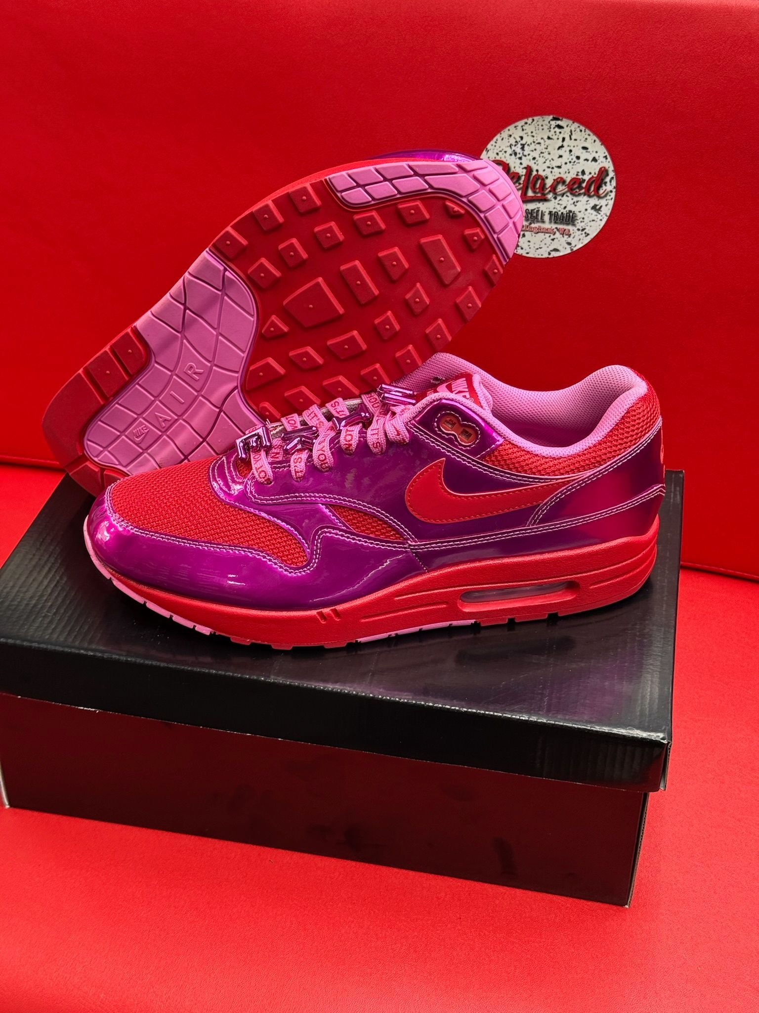 12M Air Max 1 PRM V-Day Playful Pink