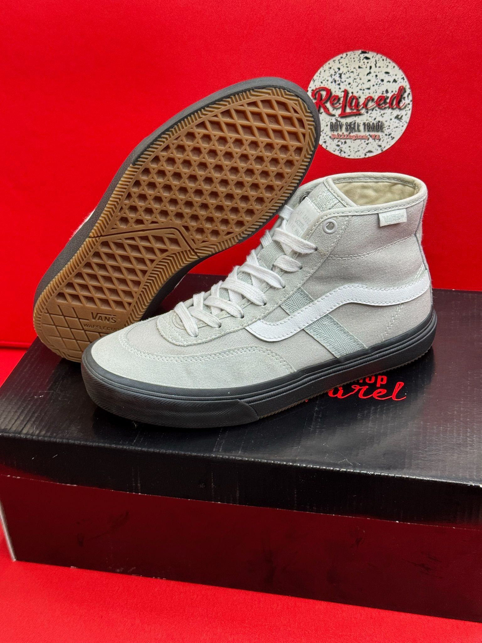 8W VANS Gilbert Crockett Grey Black
