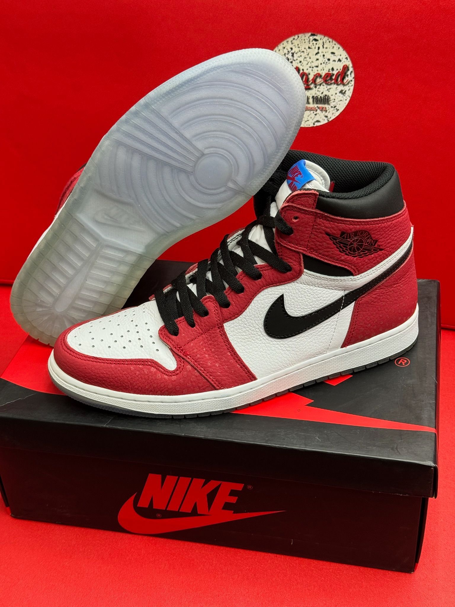 11.5M Marvel X Jordan 1 Spider-man Origin Story