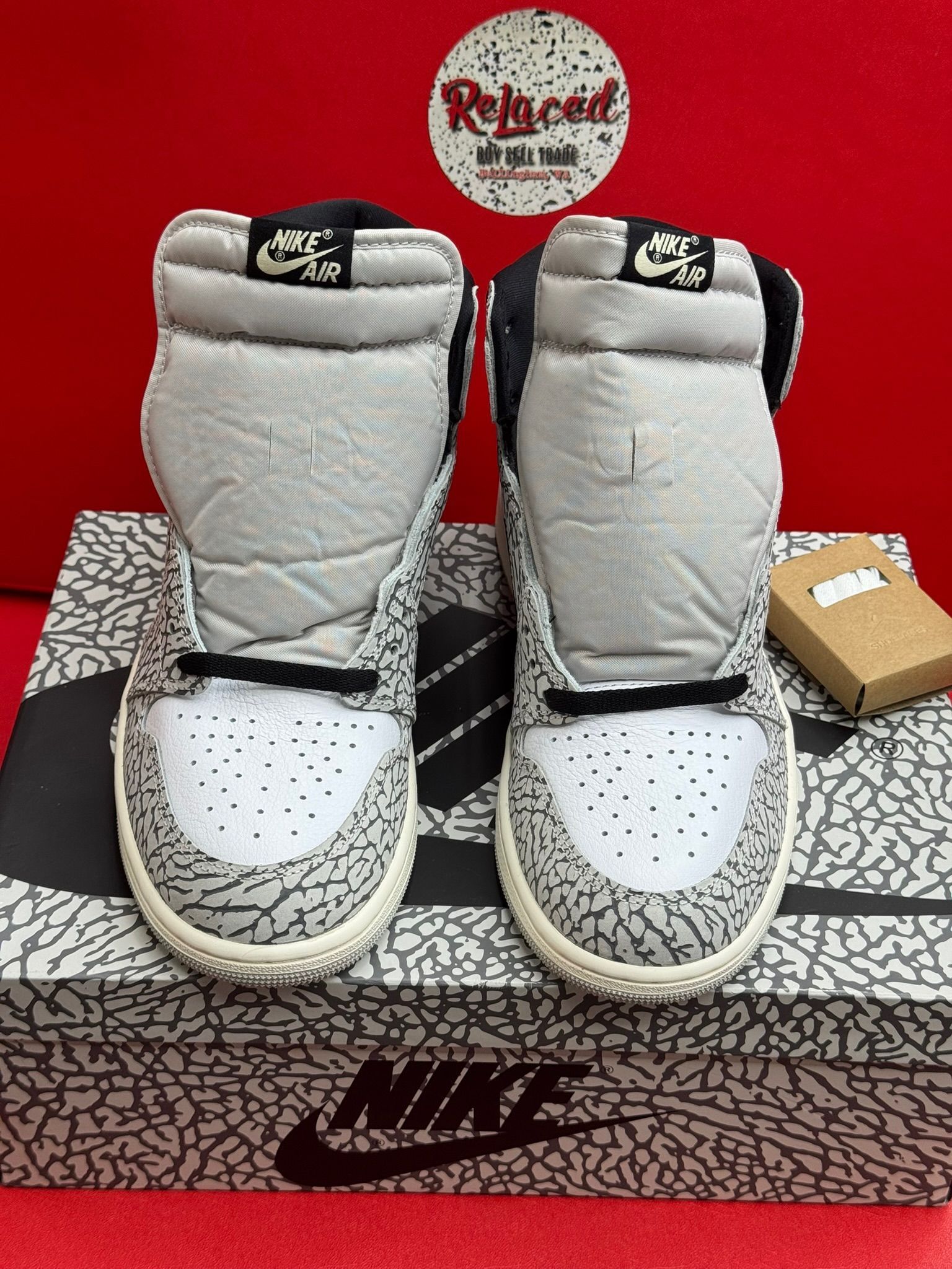 11M Jordan 1 Retro High White Cement