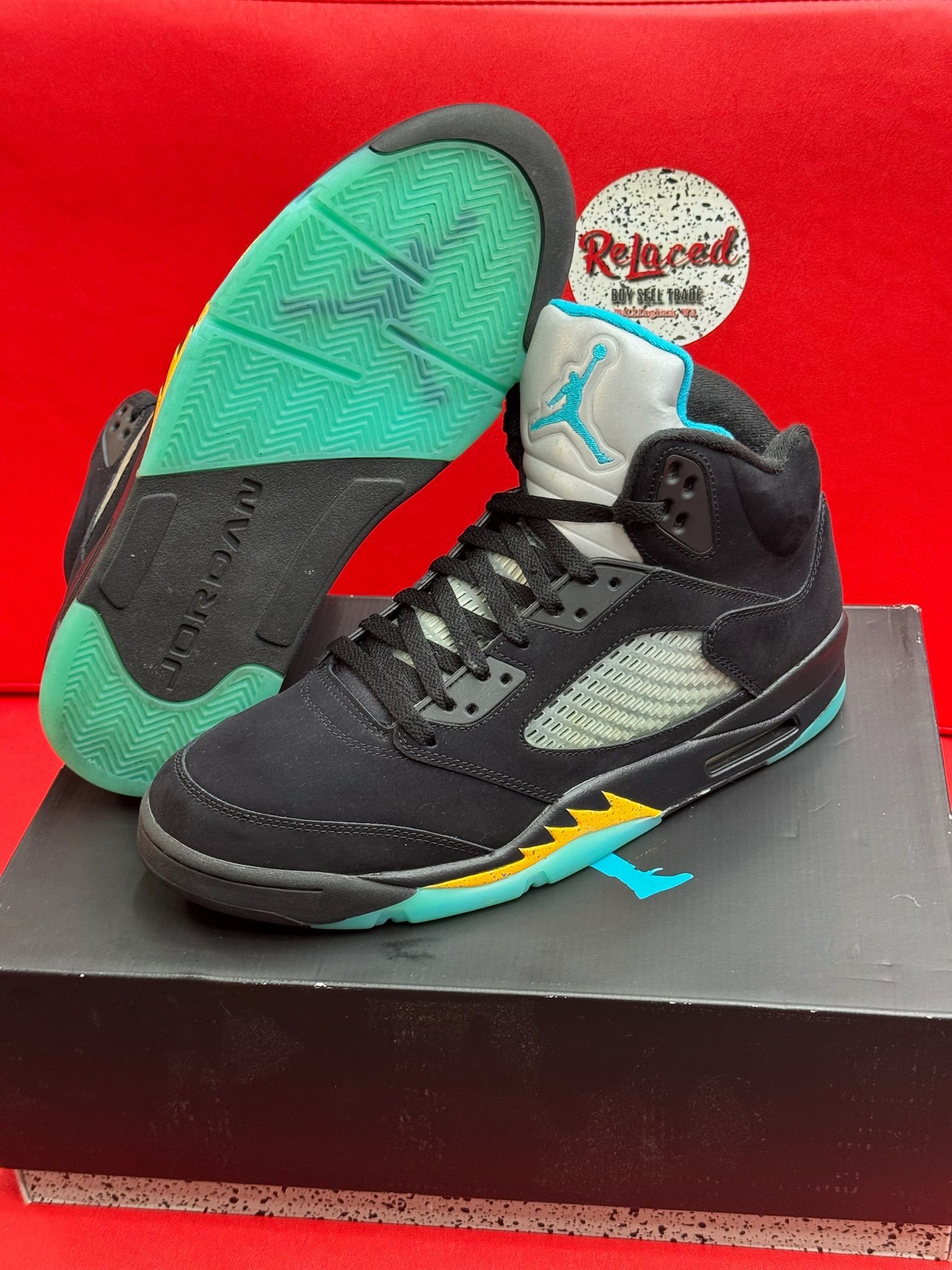 12M Jordan 5 Aqua