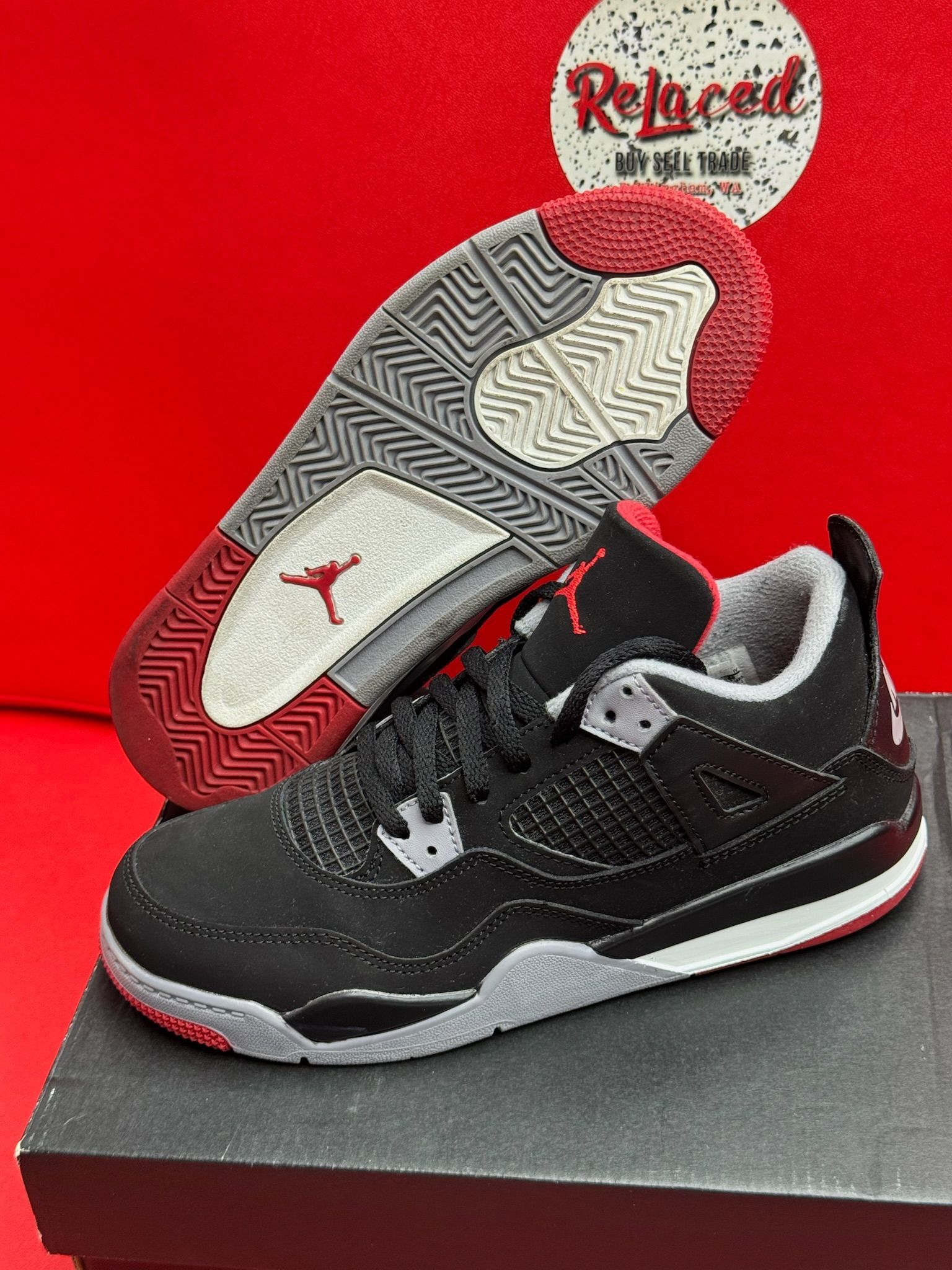 2Y Jordan 4 Bred (2019)