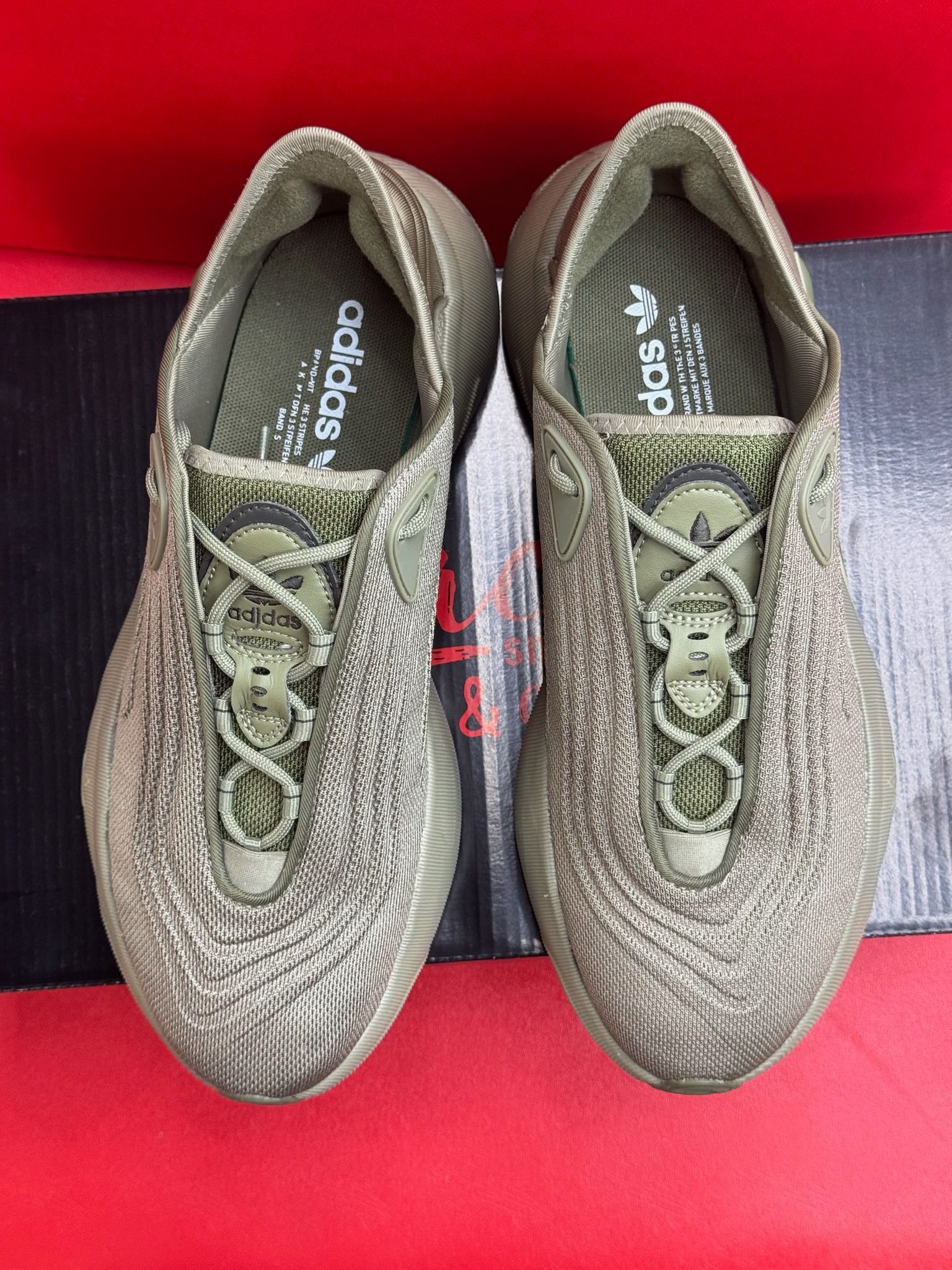9.5M Adidas Adifoam SLTN Orbin Green