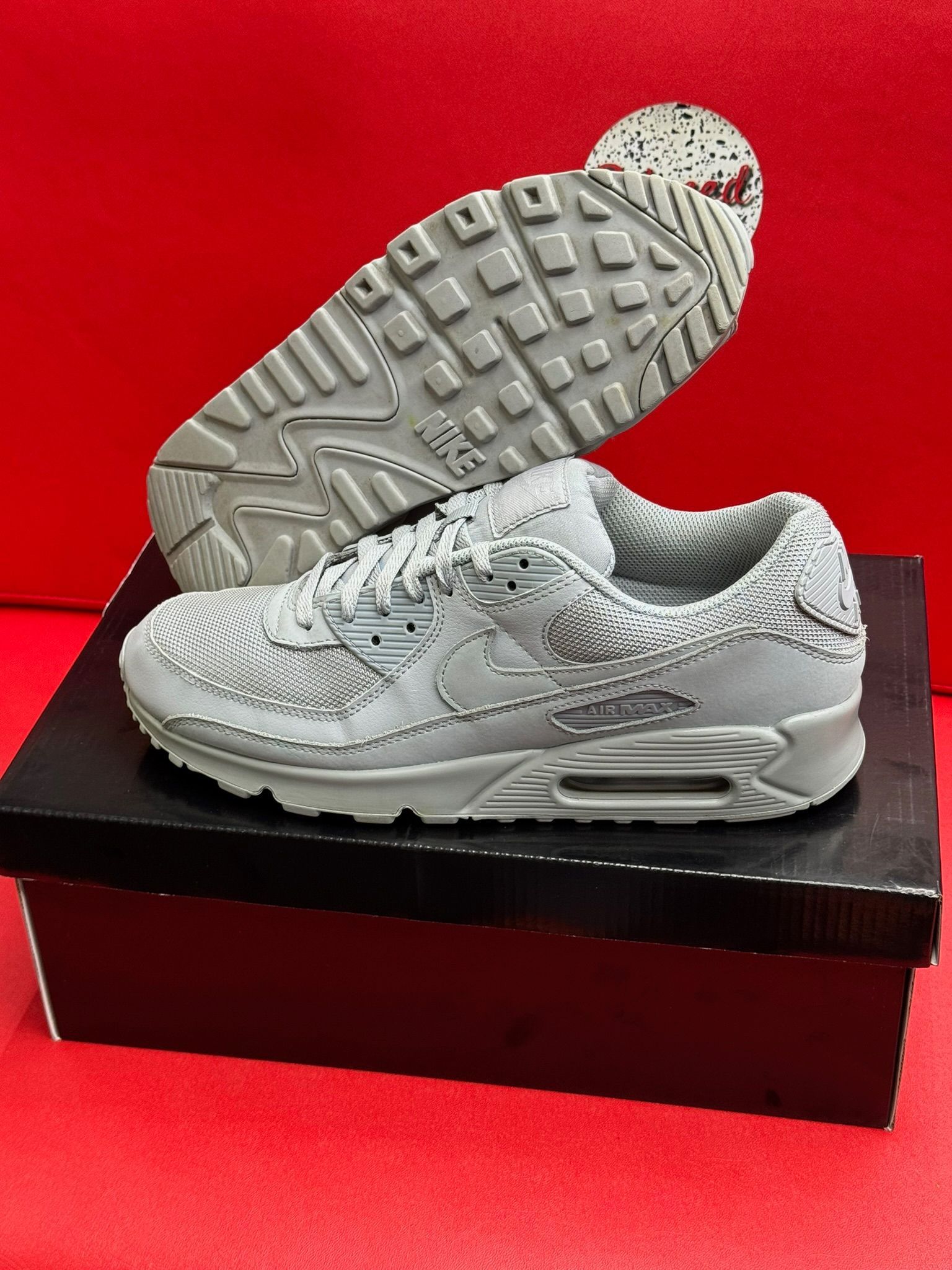 10.5M Airmax 90 Triple Grey 120
